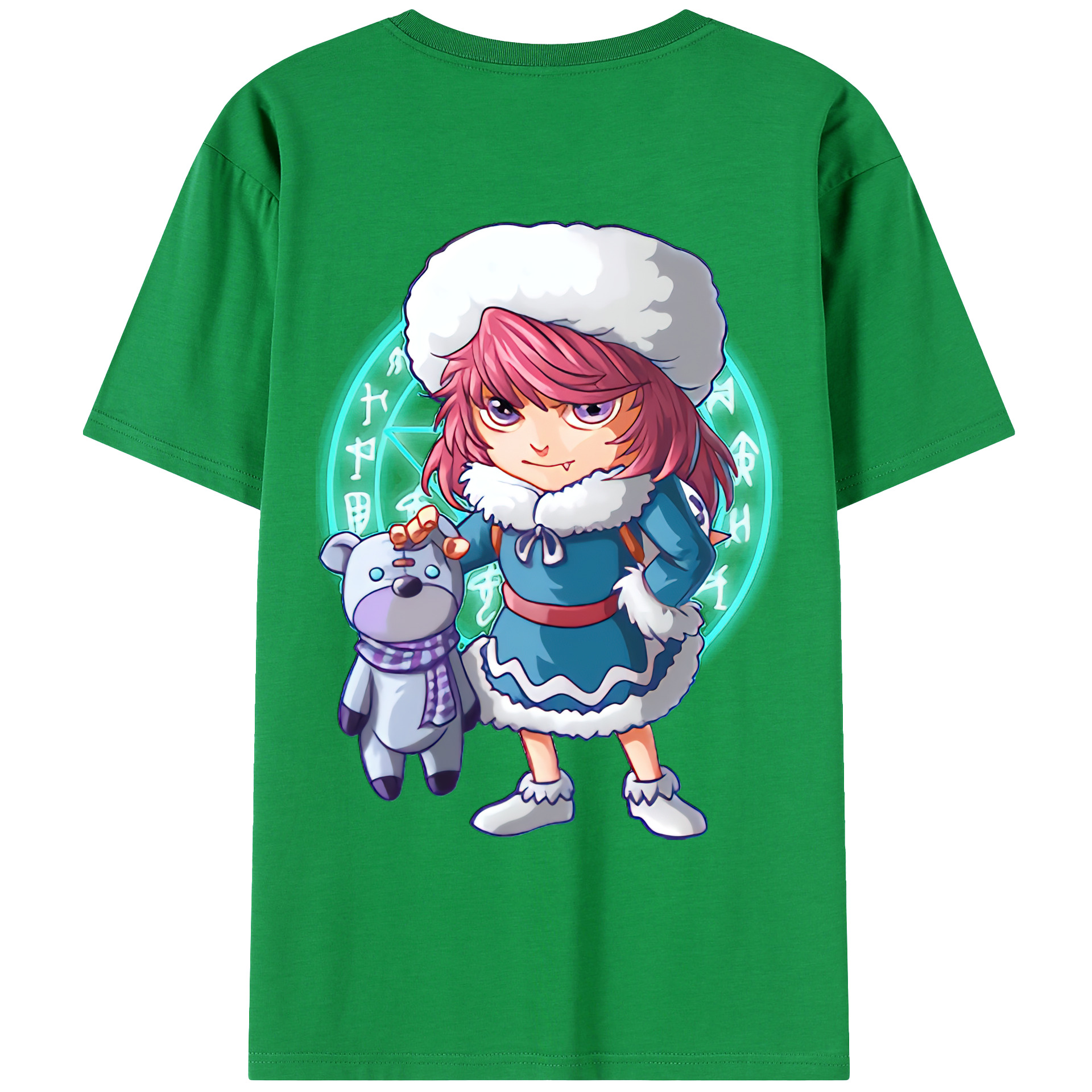 リーグ・オブ・レジェンド League of Legends LOL レディース半袖Tシャツ(バックプリント)