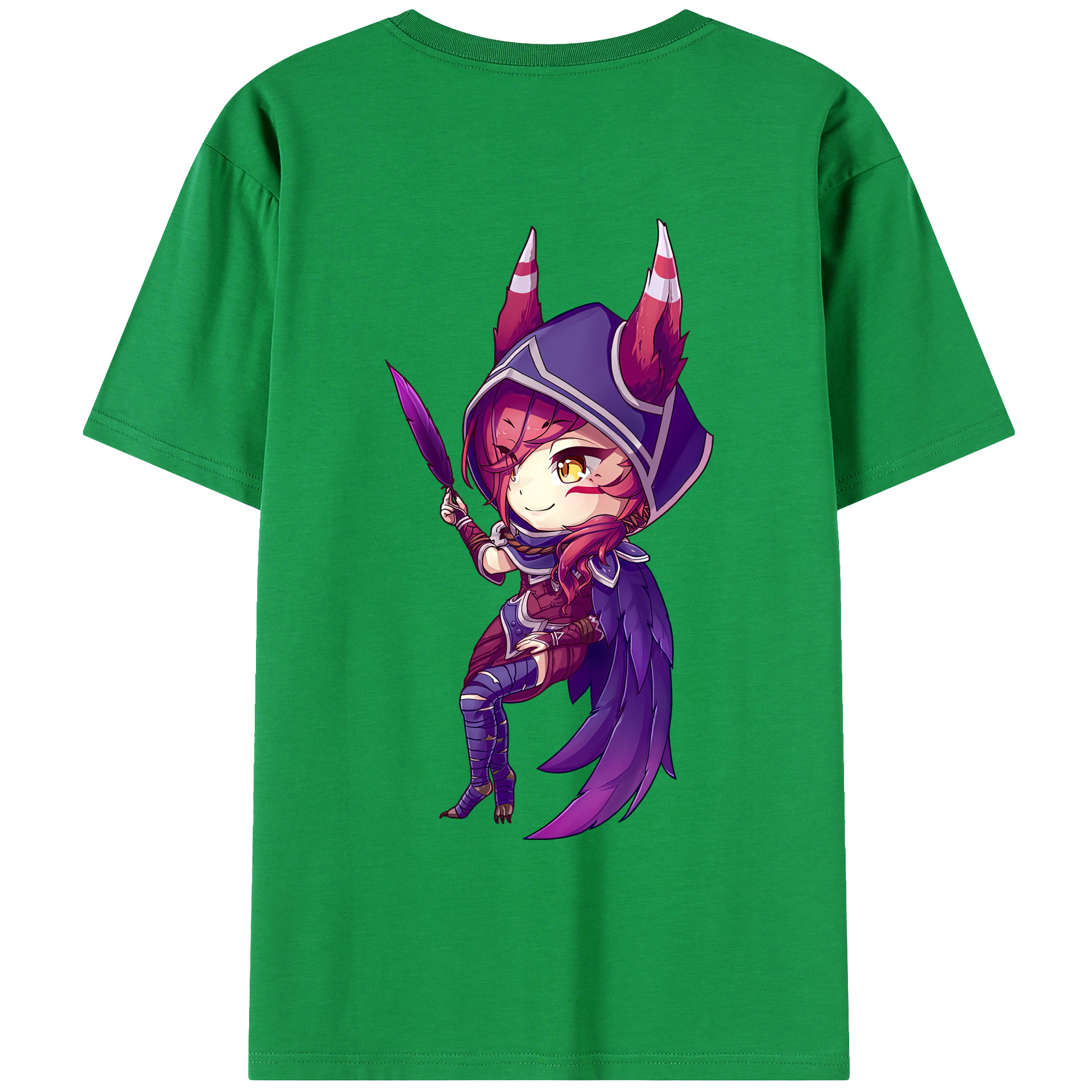 リーグ・オブ・レジェンド League of Legends LOL レディース半袖Tシャツ(バックプリント)
