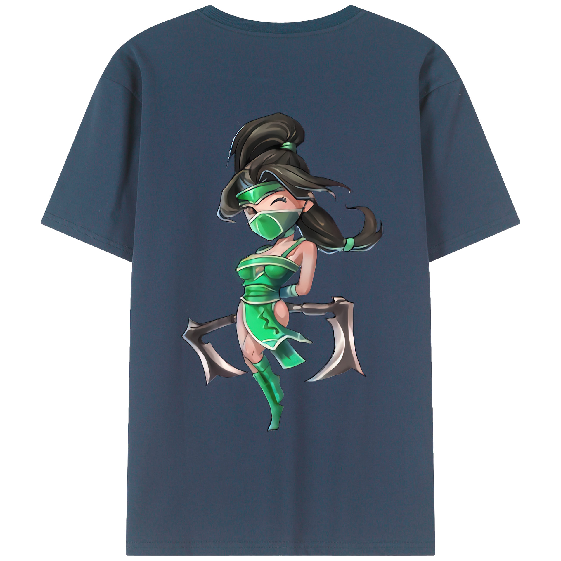 （画像用） リーグ・オブ・レジェンド League of Legends LOL レディース半袖Tシャツ(バックプリント)