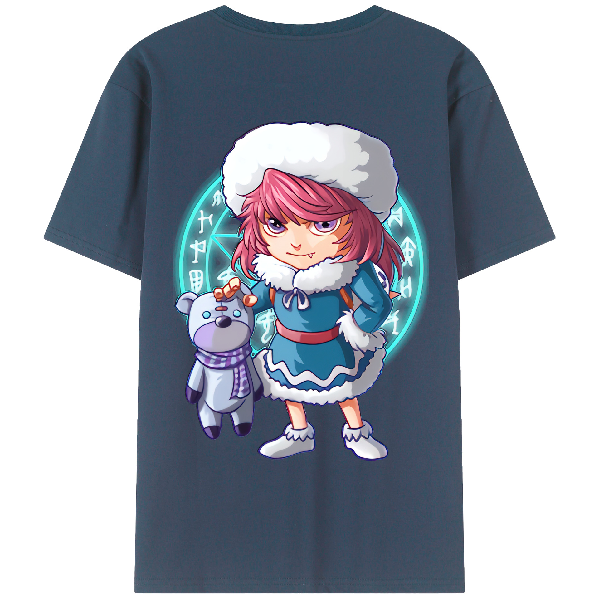 リーグ・オブ・レジェンド League of Legends LOL レディース半袖Tシャツ(バックプリント)