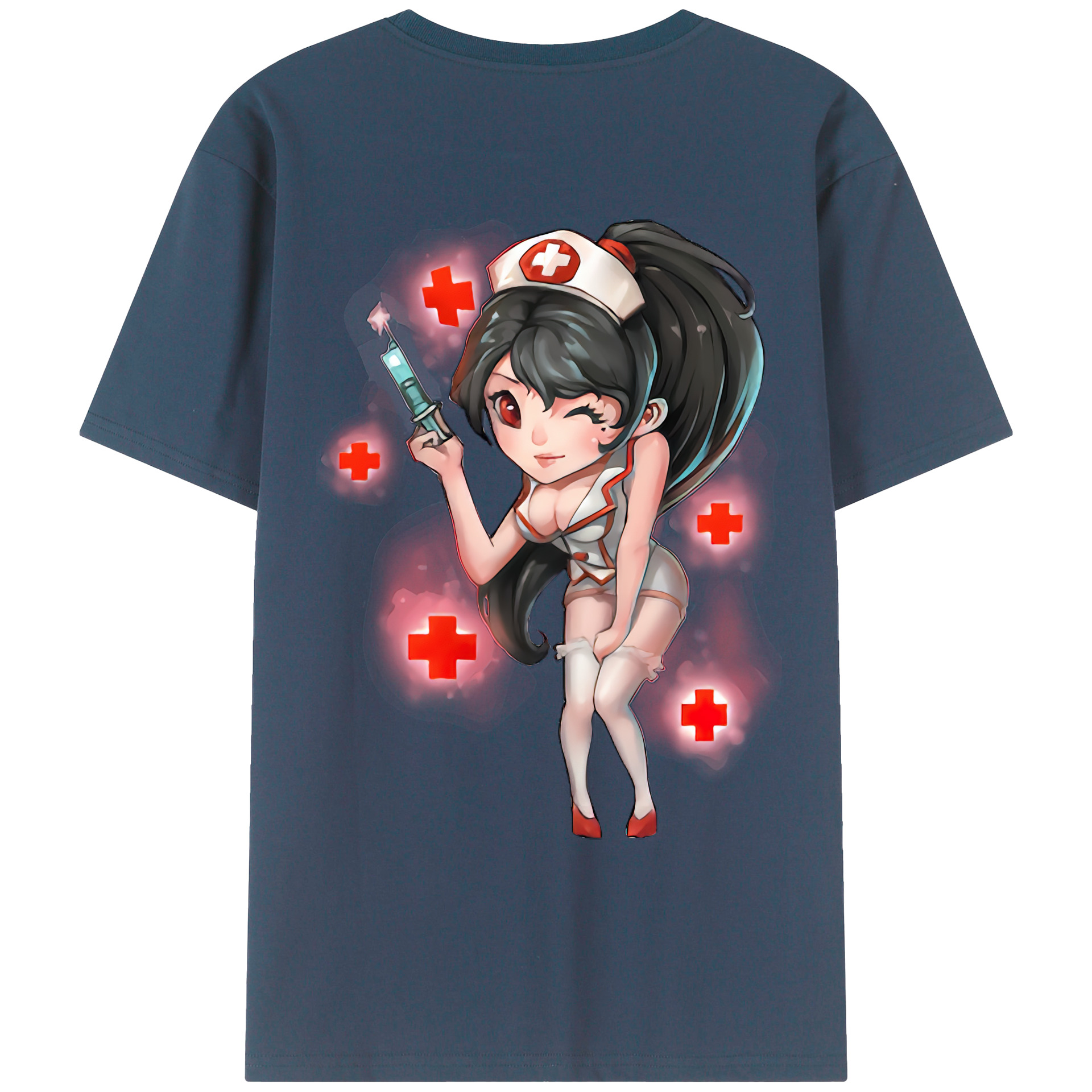 リーグ・オブ・レジェンド League of Legends LOL レディース半袖Tシャツ(バックプリント)