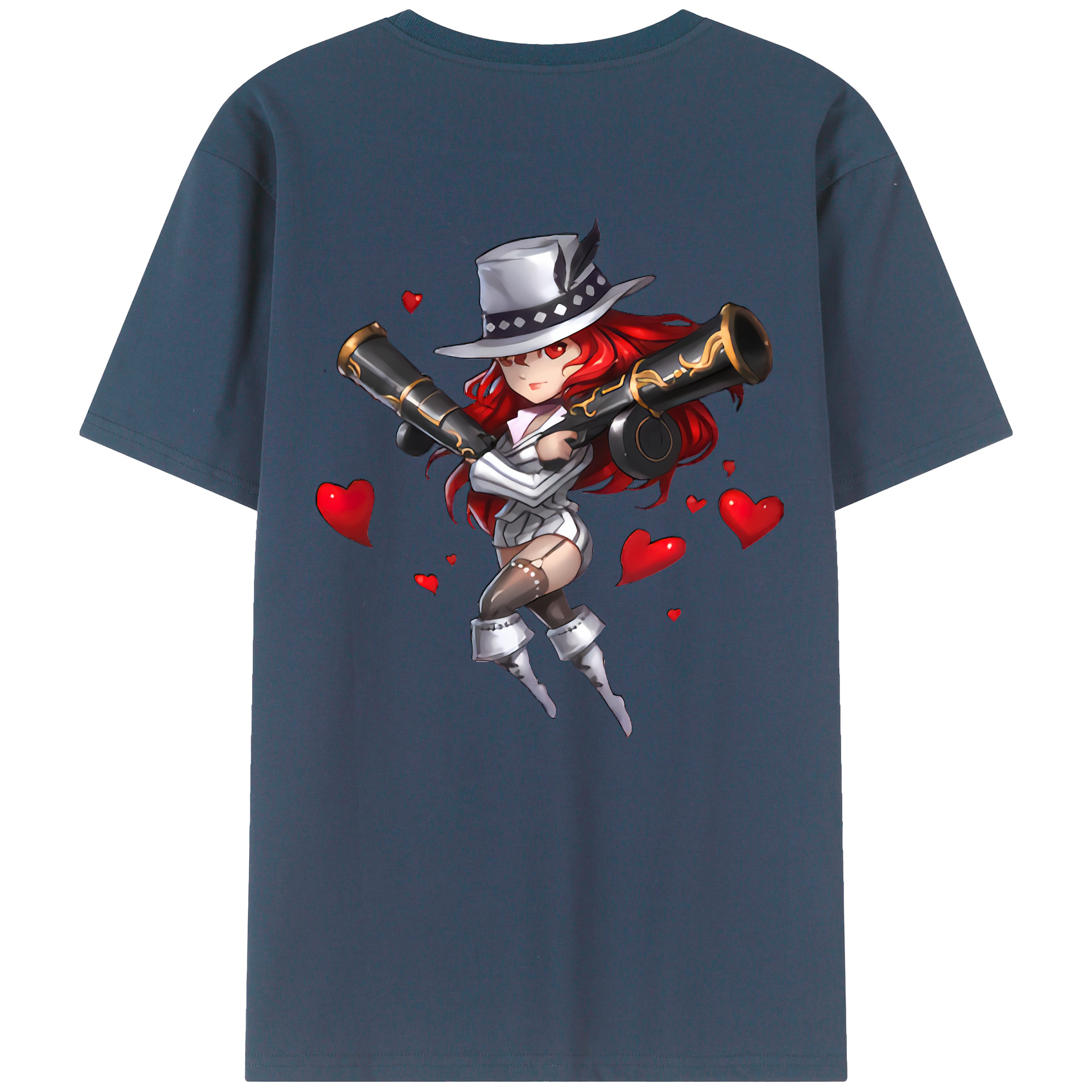 リーグ・オブ・レジェンド League of Legends LOL レディース半袖Tシャツ(バックプリント)