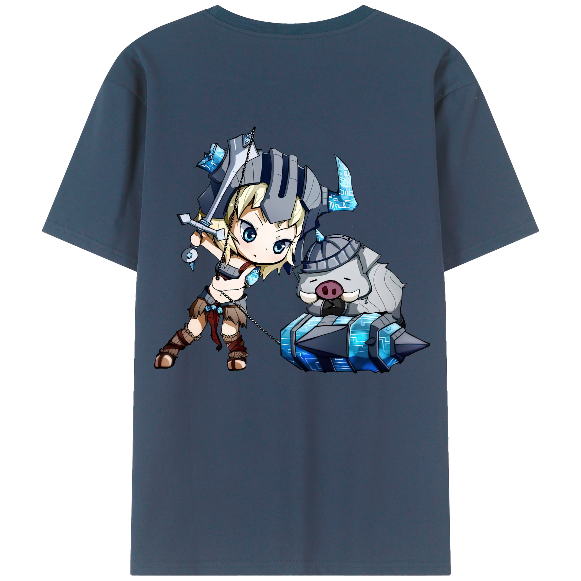 リーグ・オブ・レジェンド League of Legends LOL レディース半袖Tシャツ(バックプリント)