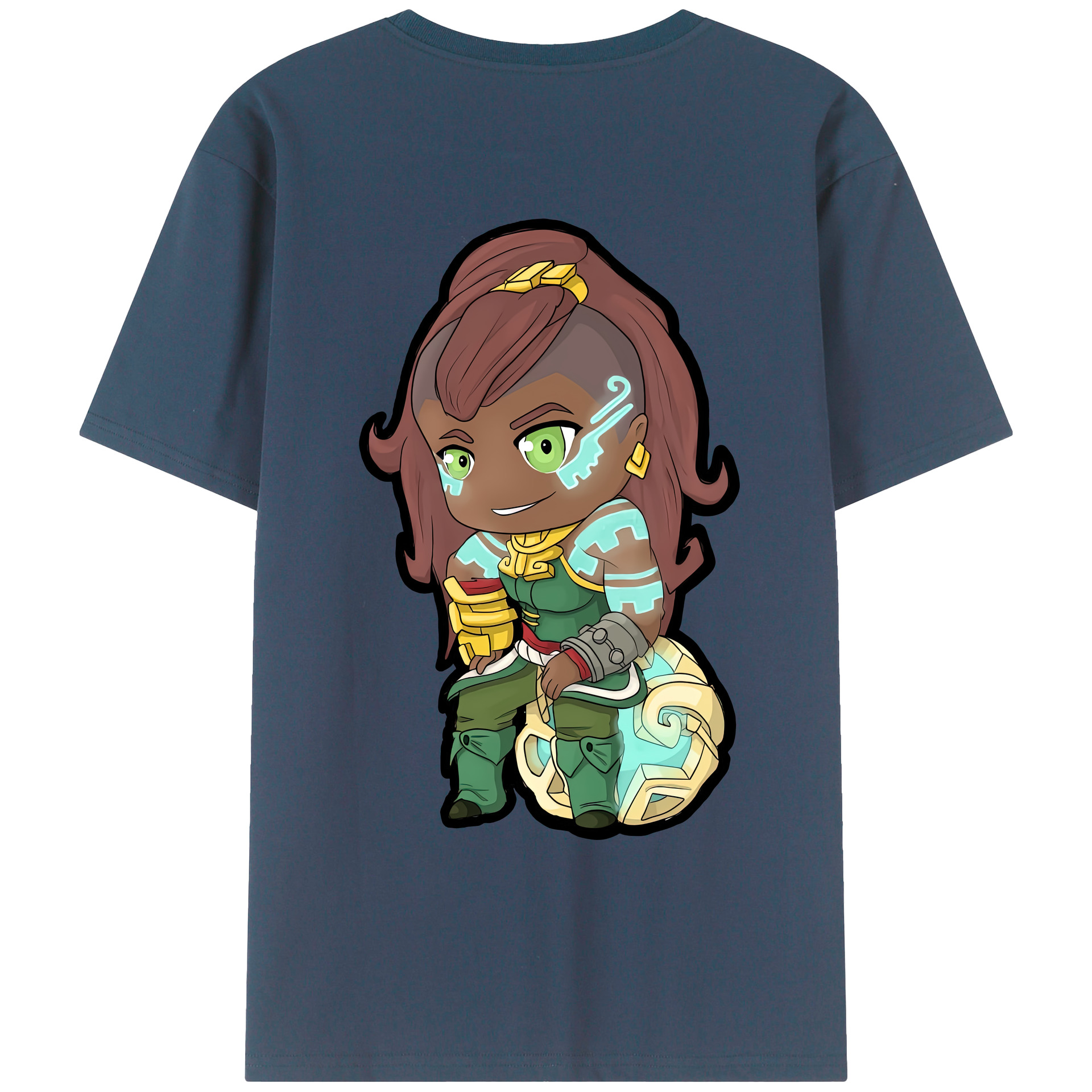 リーグ・オブ・レジェンド League of Legends LOL レディース半袖Tシャツ(バックプリント)
