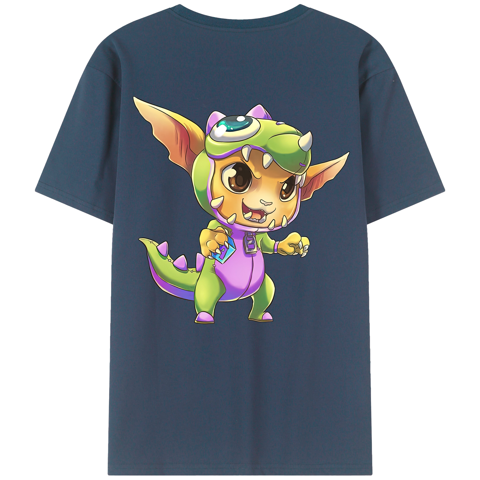 リーグ・オブ・レジェンド League of Legends LOL レディース半袖Tシャツ(バックプリント)