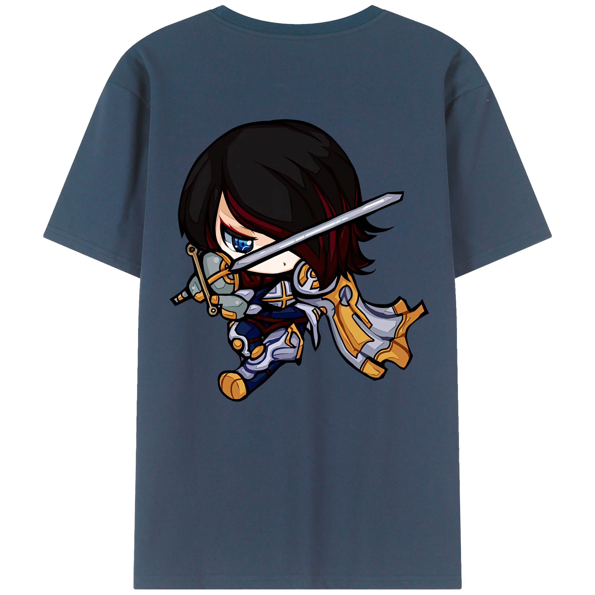 リーグ・オブ・レジェンド League of Legends LOL レディース半袖Tシャツ(バックプリント)