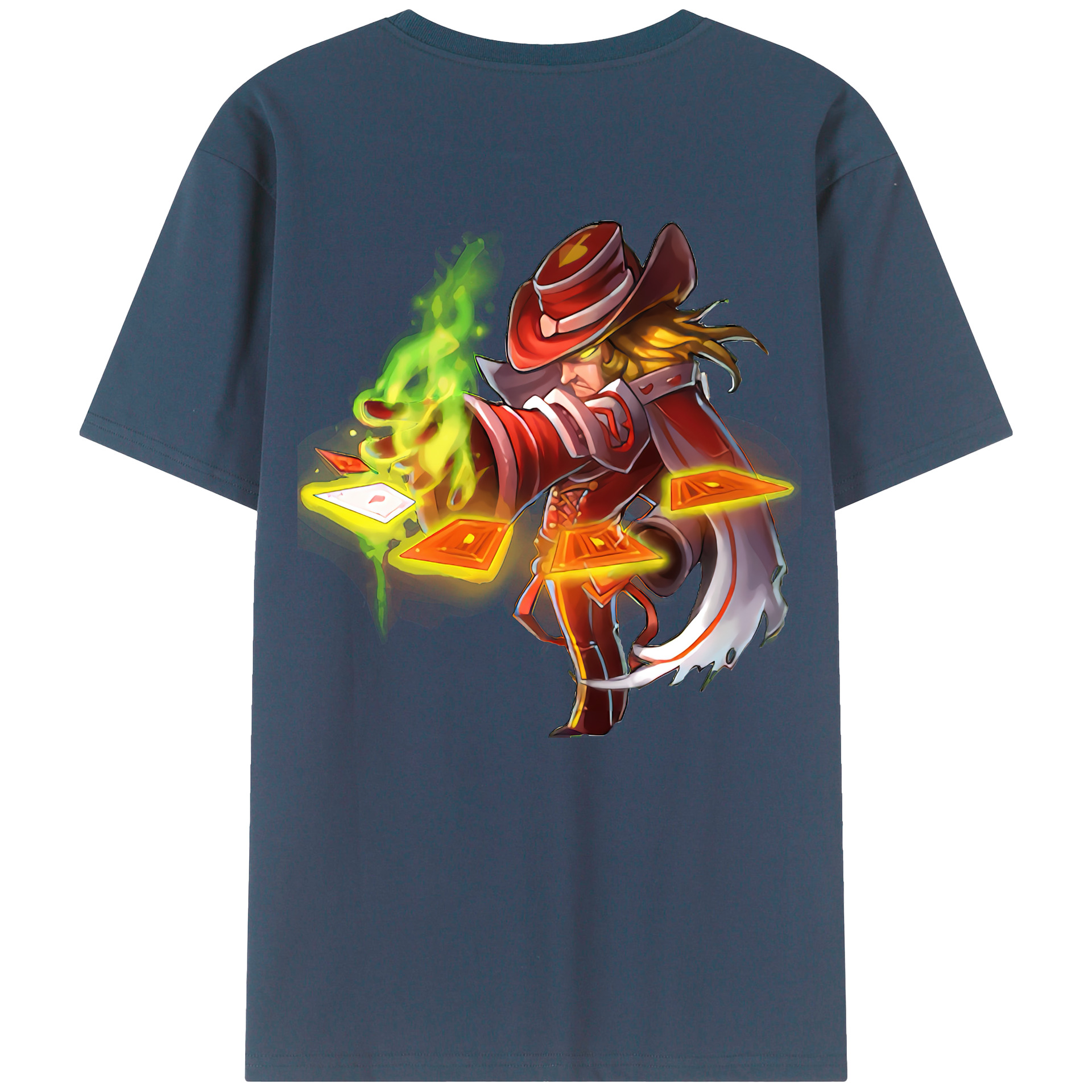 リーグ・オブ・レジェンド League of Legends LOL レディース半袖Tシャツ(バックプリント)