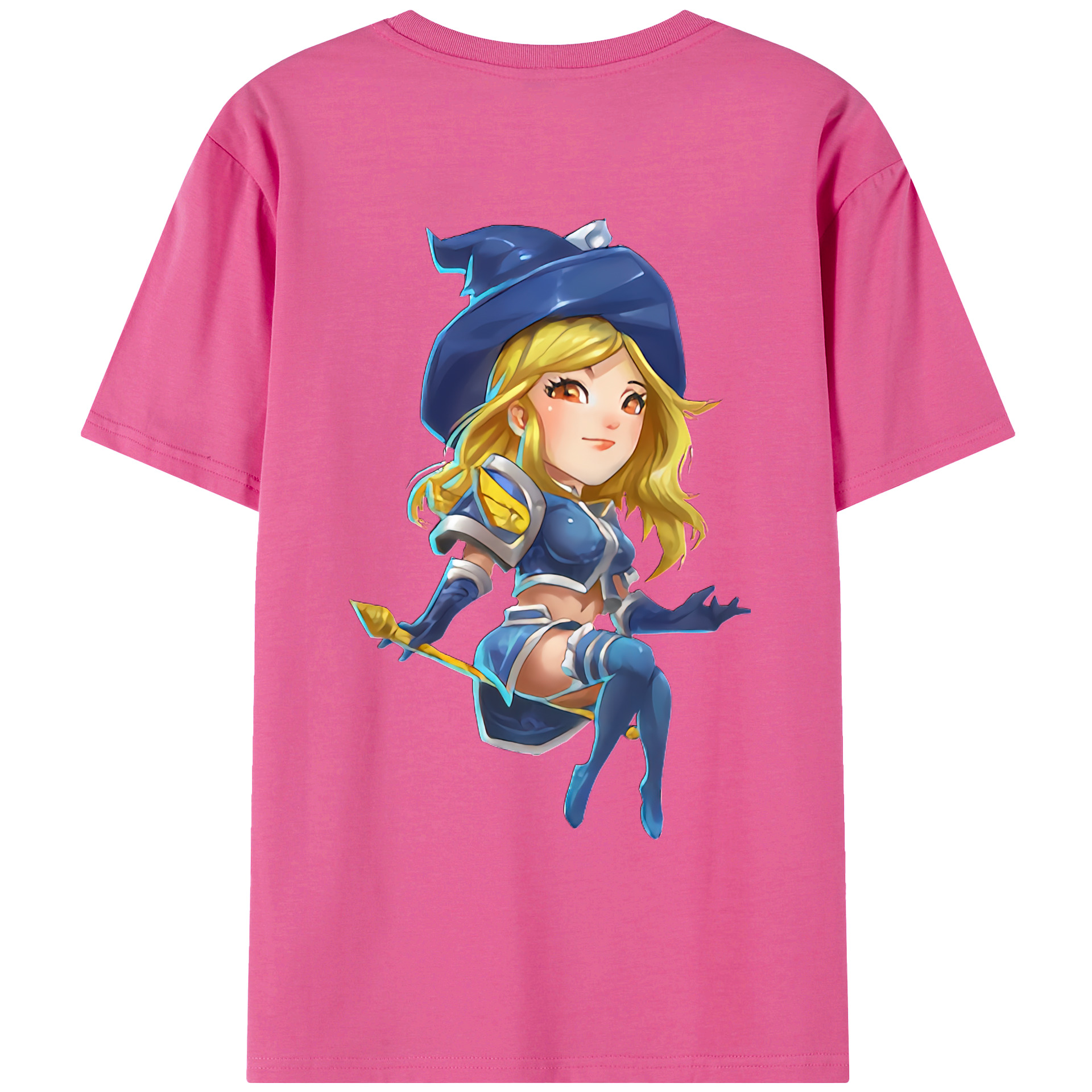 リーグ・オブ・レジェンド League of Legends LOL レディース半袖Tシャツ(バックプリント)