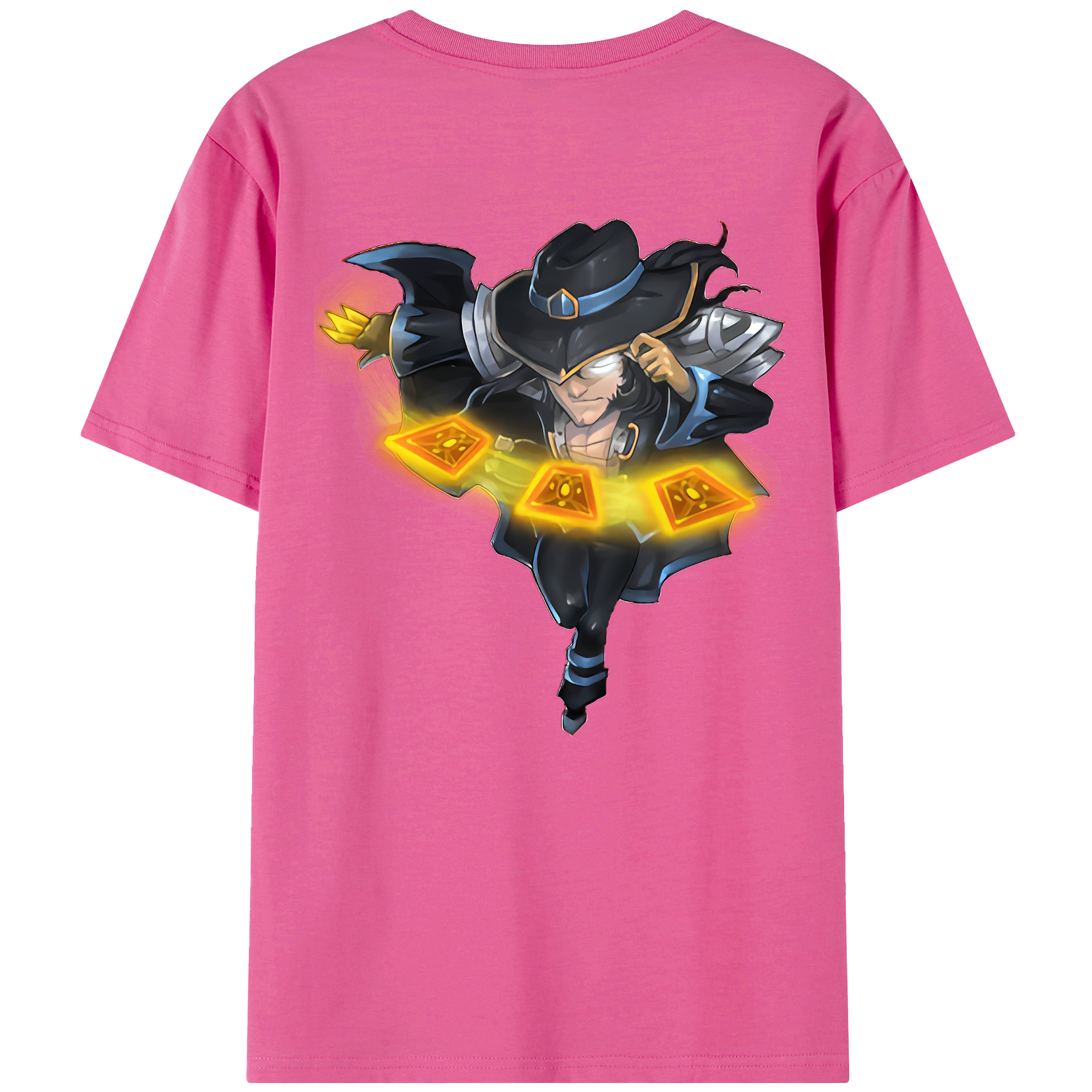 リーグ・オブ・レジェンド League of Legends LOL レディース半袖Tシャツ(バックプリント)
