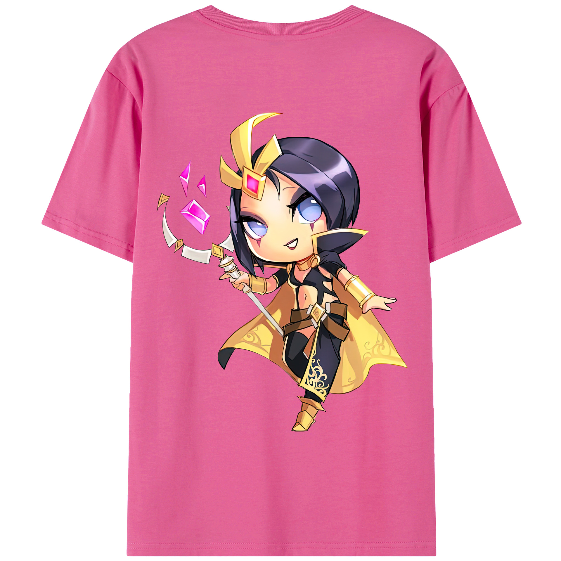 リーグ・オブ・レジェンド League of Legends LOL レディース半袖Tシャツ(バックプリント)
