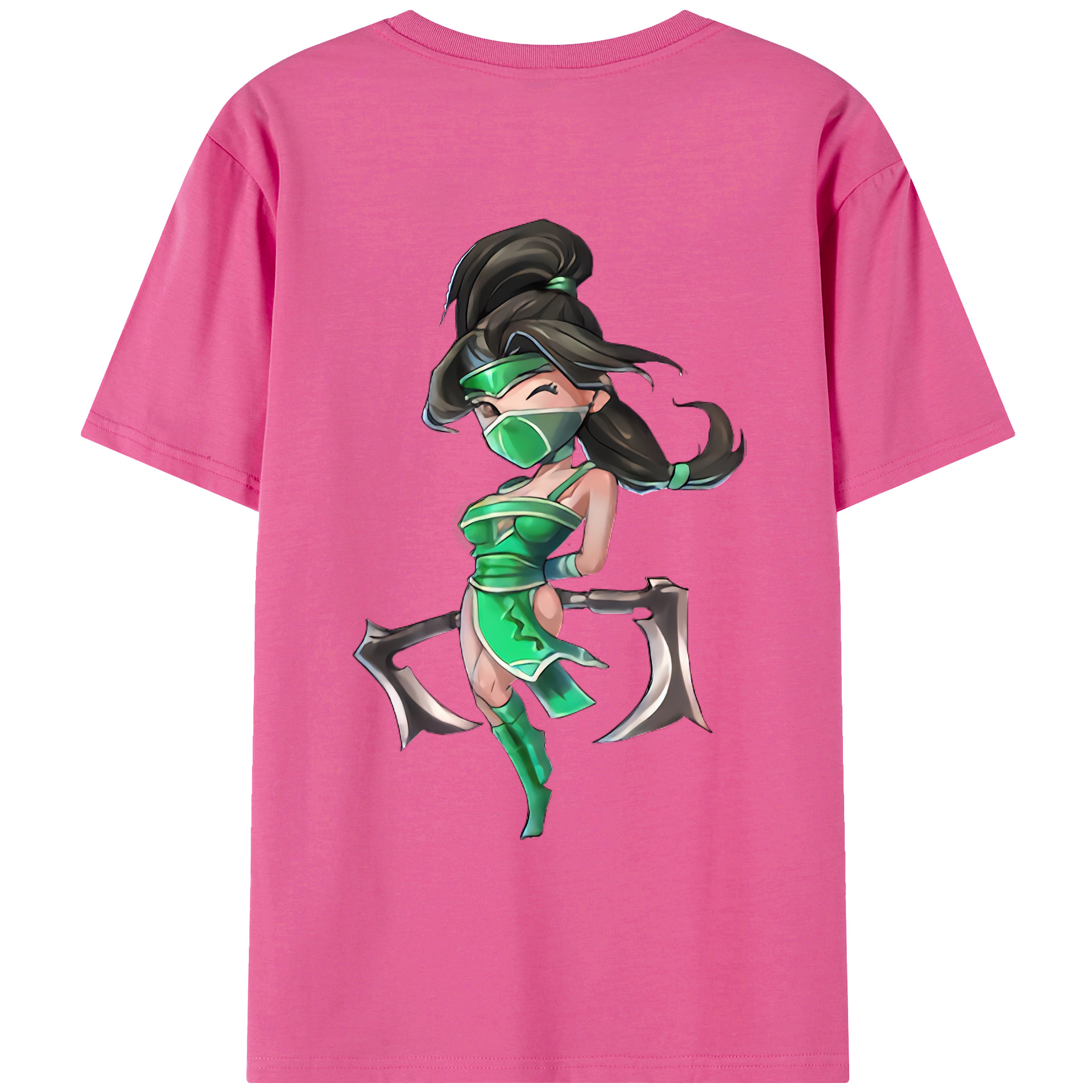 （画像用） リーグ・オブ・レジェンド League of Legends LOL レディース半袖Tシャツ(バックプリント)
