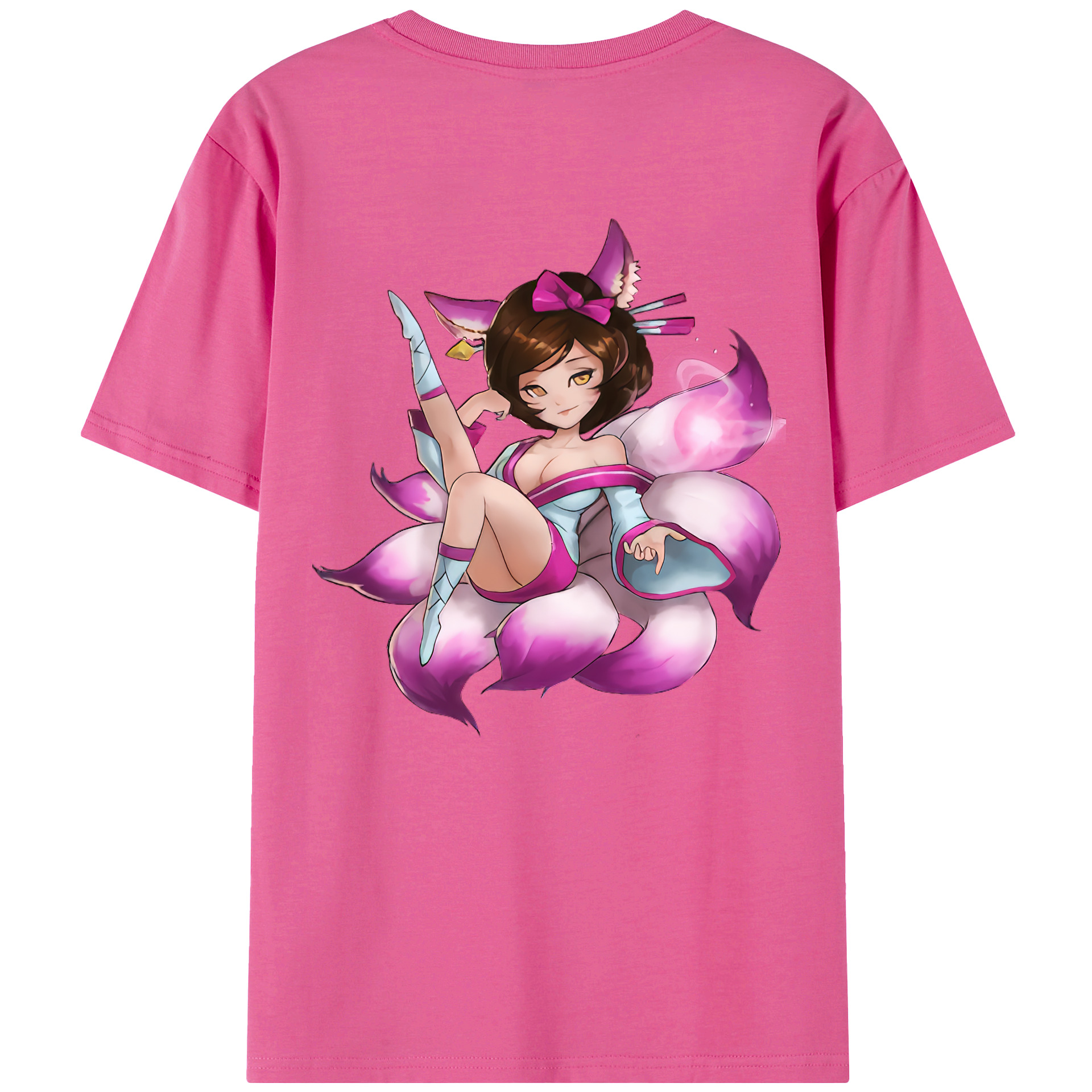 リーグ・オブ・レジェンド League of Legends LOL レディース半袖Tシャツ(バックプリント)