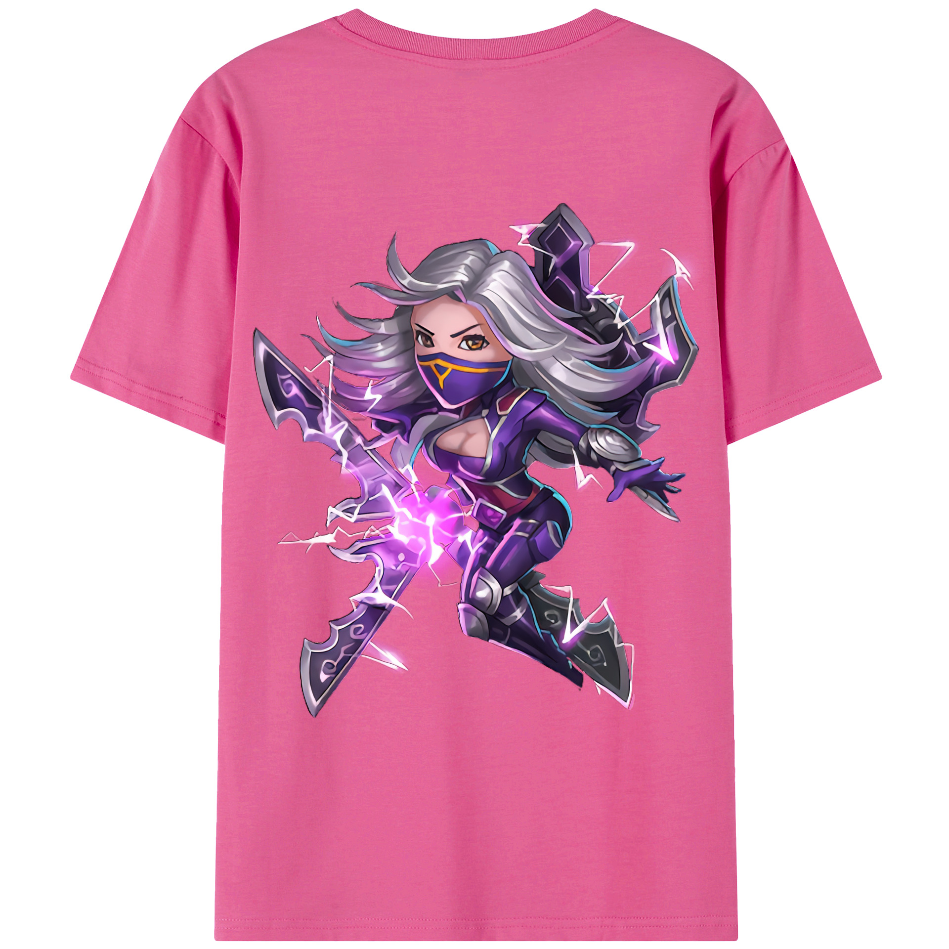 リーグ・オブ・レジェンド League of Legends LOL レディース半袖Tシャツ(バックプリント)