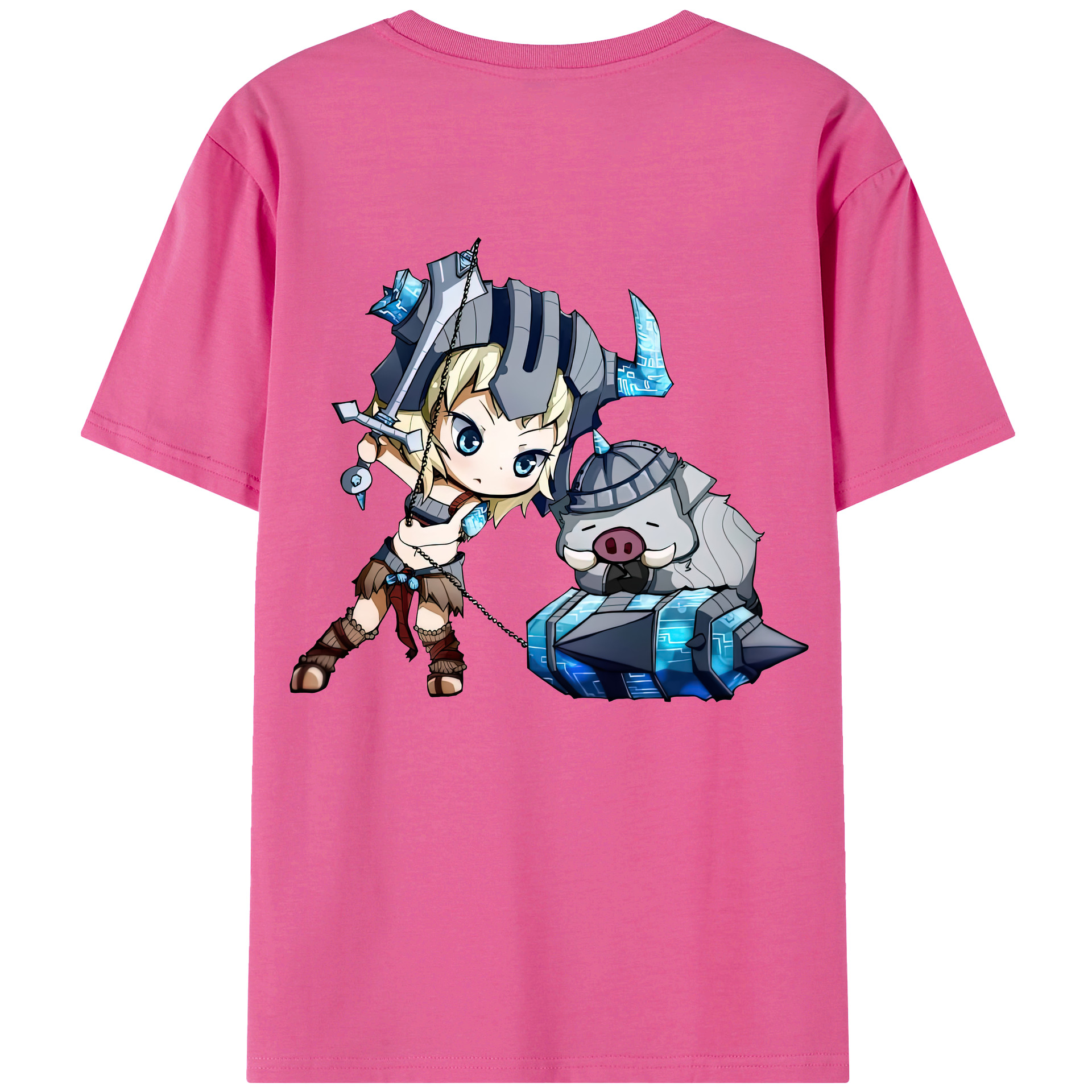 リーグ・オブ・レジェンド League of Legends LOL レディース半袖Tシャツ(バックプリント)
