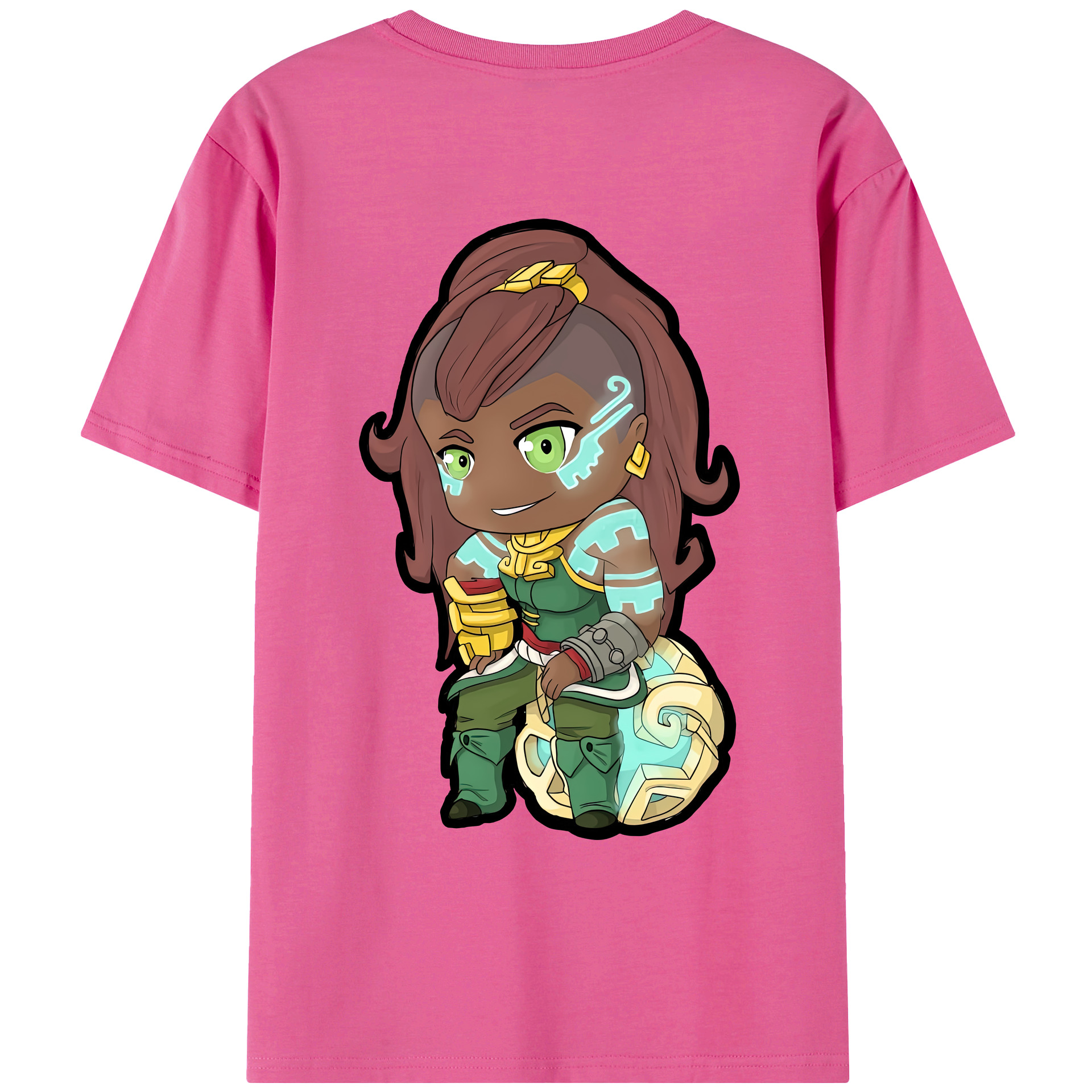 リーグ・オブ・レジェンド League of Legends LOL レディース半袖Tシャツ(バックプリント)