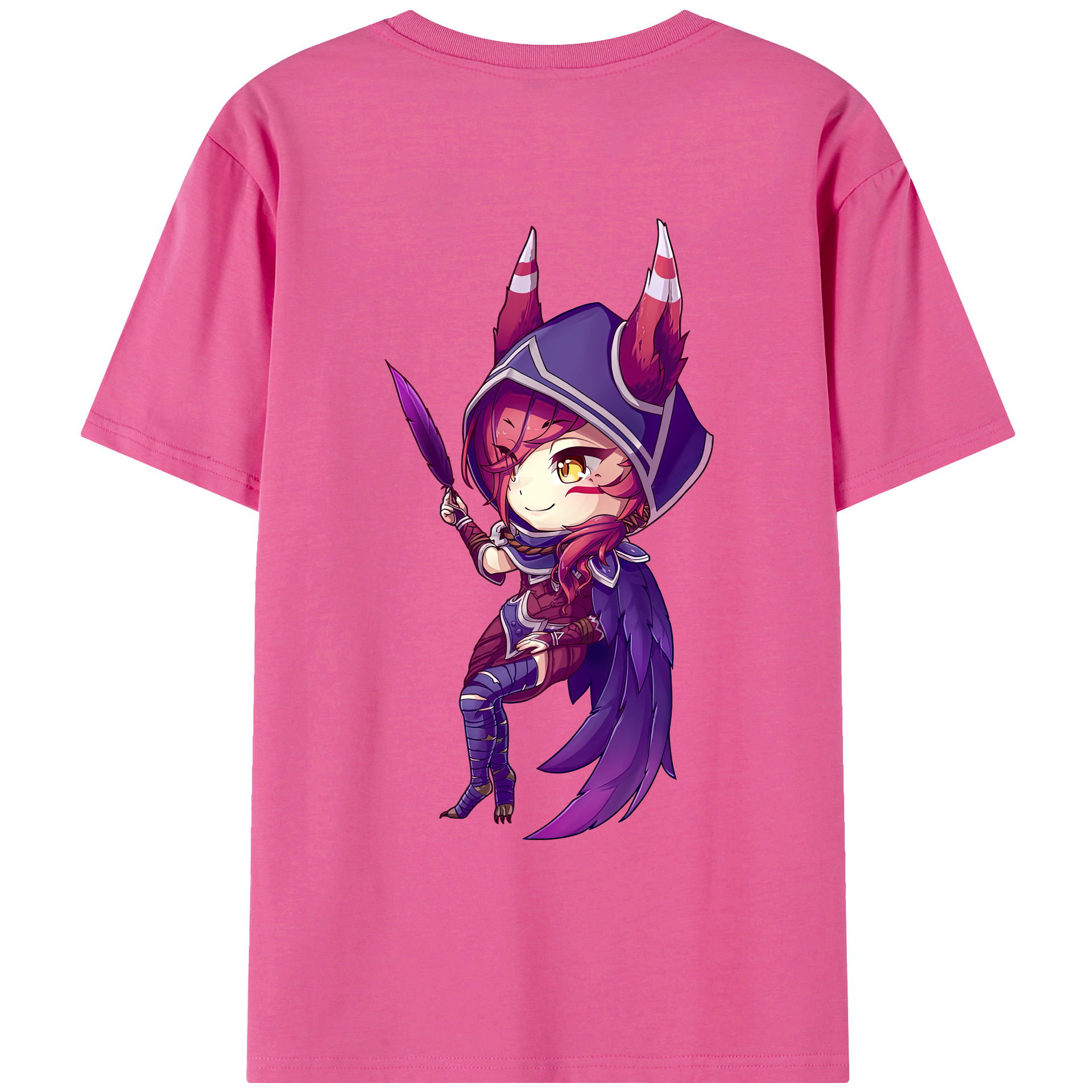 リーグ・オブ・レジェンド League of Legends LOL レディース半袖Tシャツ(バックプリント)