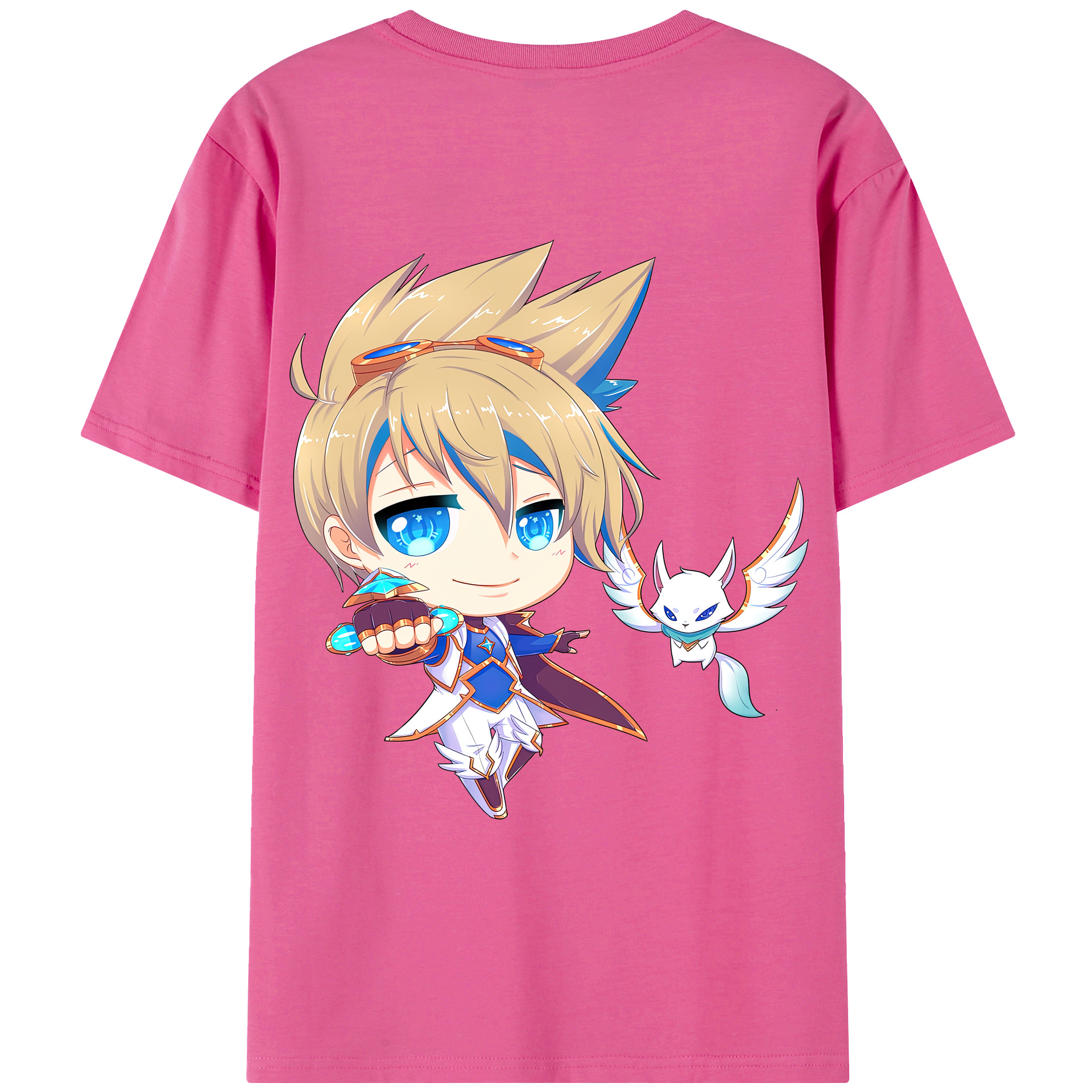 リーグ・オブ・レジェンド League of Legends LOL レディース半袖Tシャツ(バックプリント)