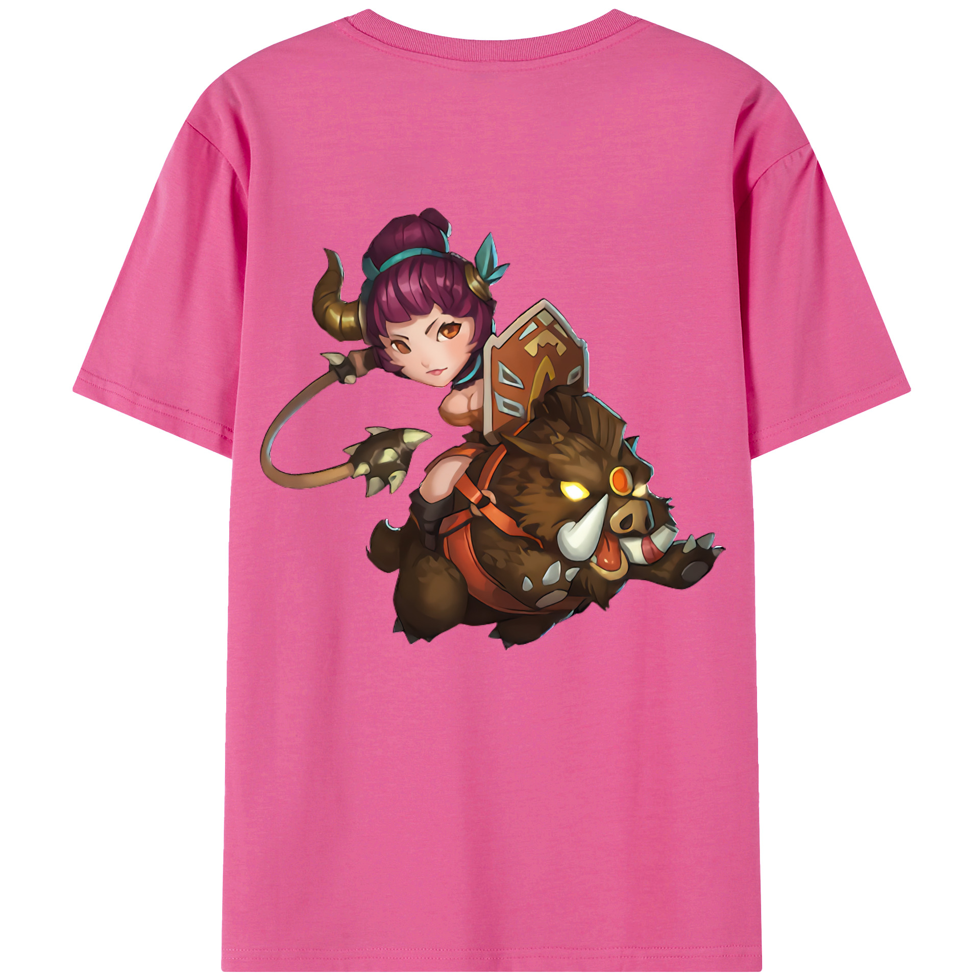 リーグ・オブ・レジェンド League of Legends LOL レディース半袖Tシャツ(バックプリント)