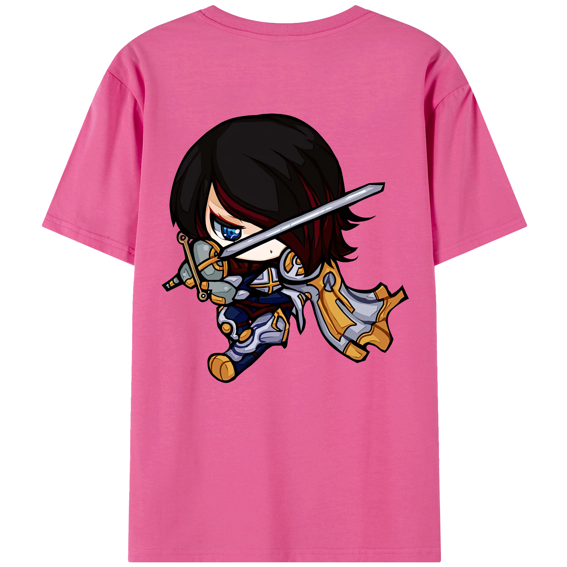 リーグ・オブ・レジェンド League of Legends LOL レディース半袖Tシャツ(バックプリント)