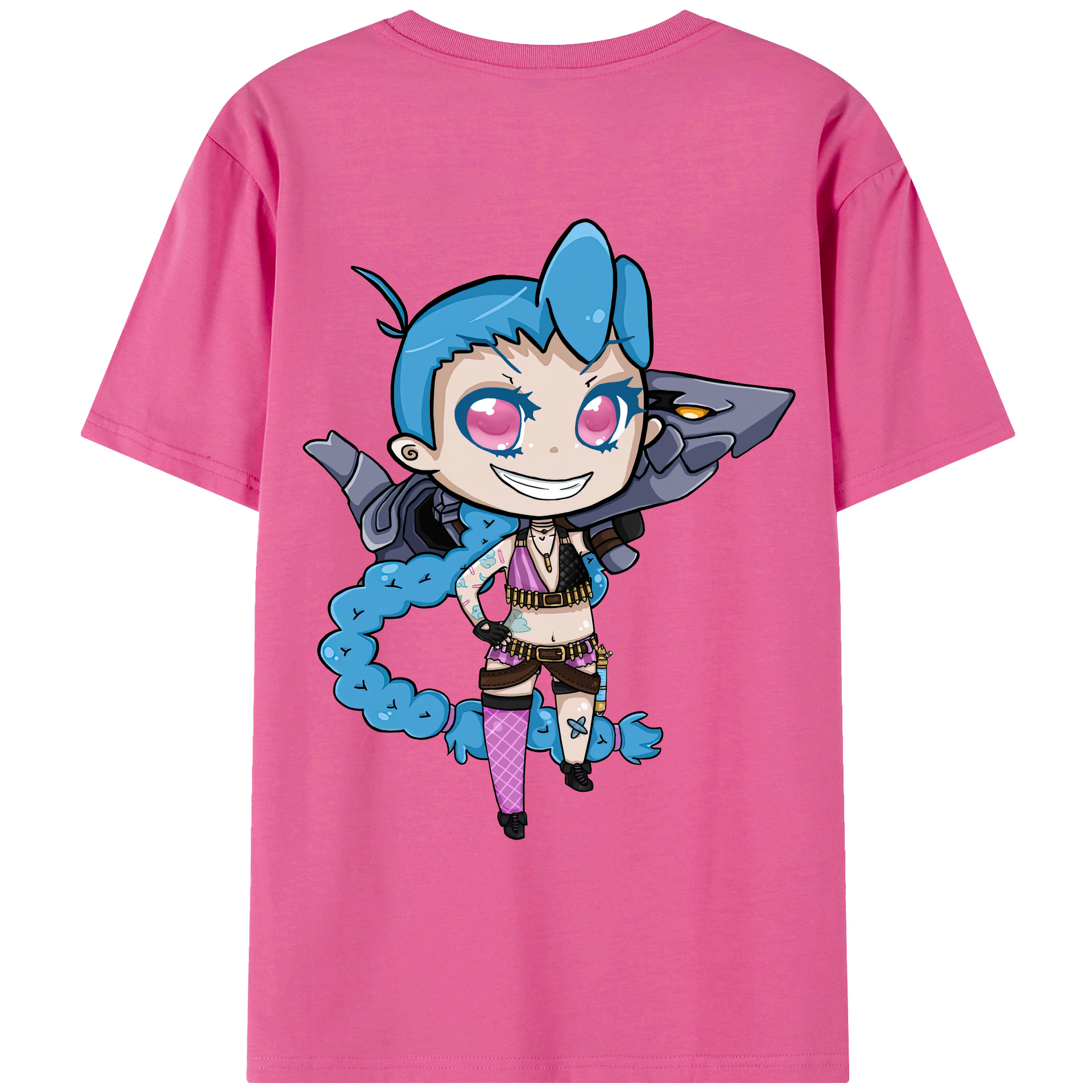 リーグ・オブ・レジェンド League of Legends LOL レディース半袖Tシャツ(バックプリント)