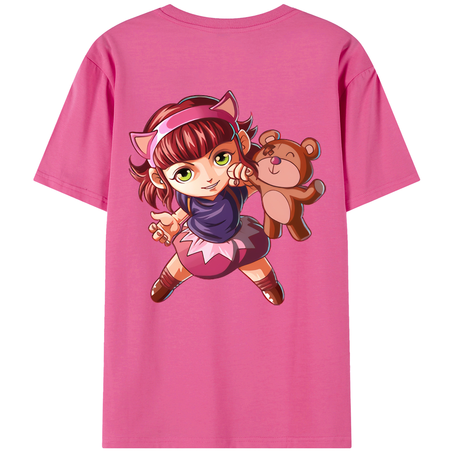 リーグ・オブ・レジェンド League of Legends LOL レディース半袖Tシャツ(バックプリント)