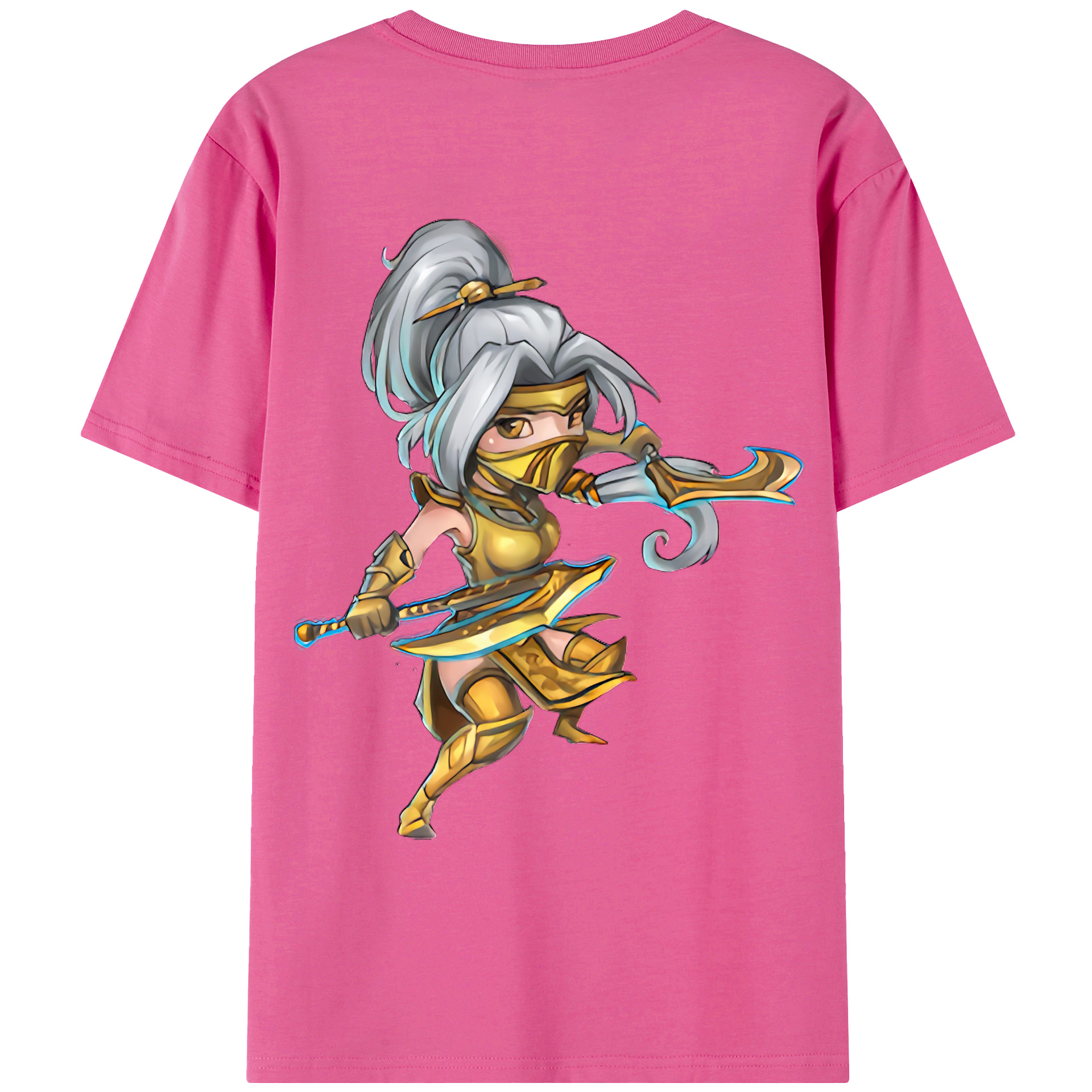 リーグ・オブ・レジェンド League of Legends LOL レディース半袖Tシャツ(バックプリント)