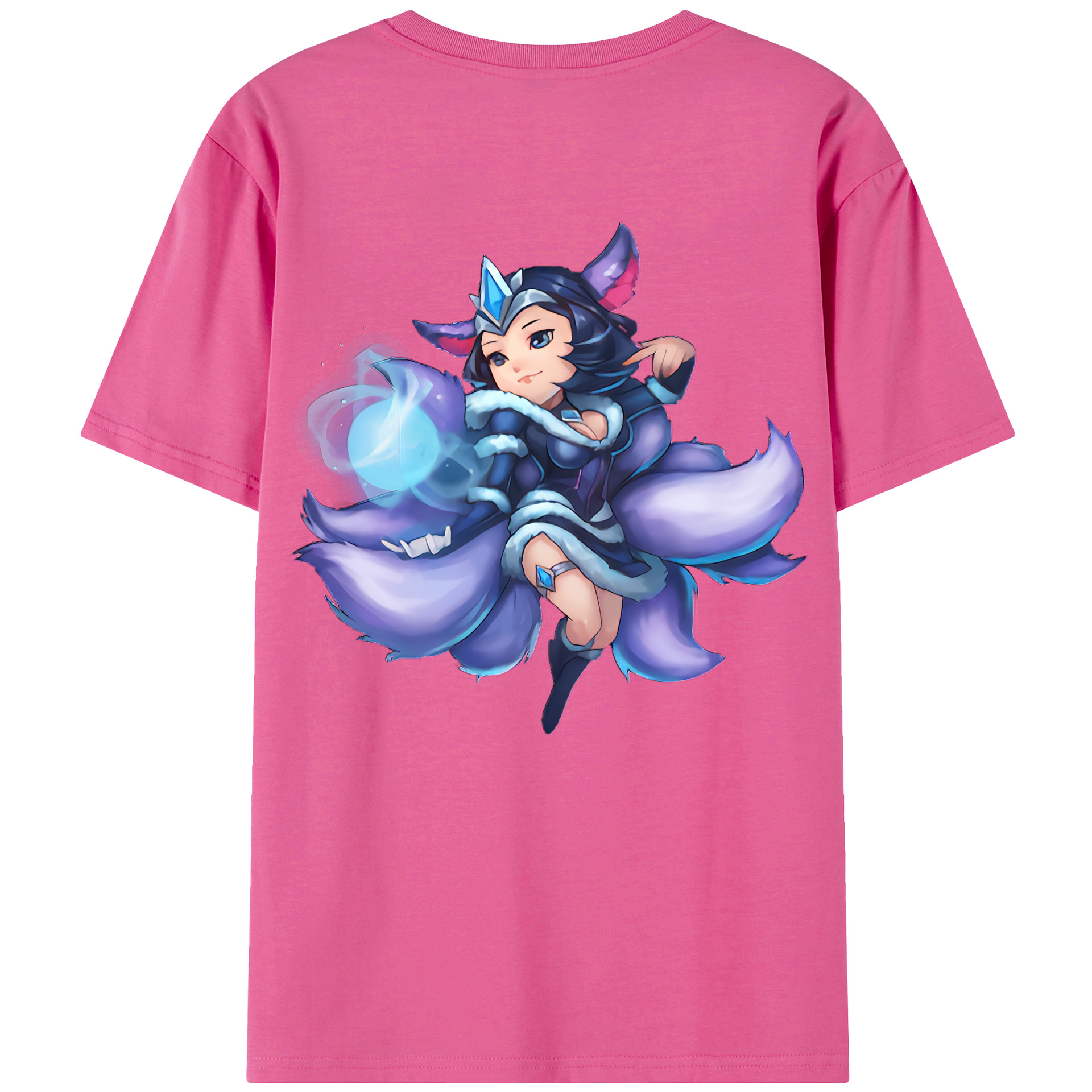リーグ・オブ・レジェンド League of Legends LOL レディース半袖Tシャツ(バックプリント)