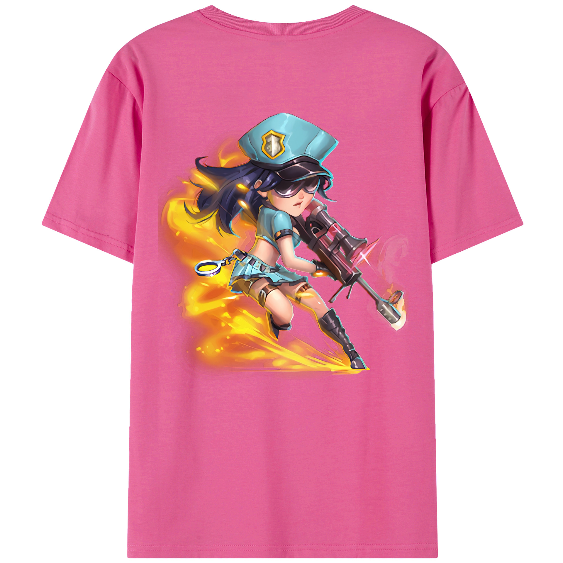 リーグ・オブ・レジェンド League of Legends LOL レディース半袖Tシャツ(バックプリント)