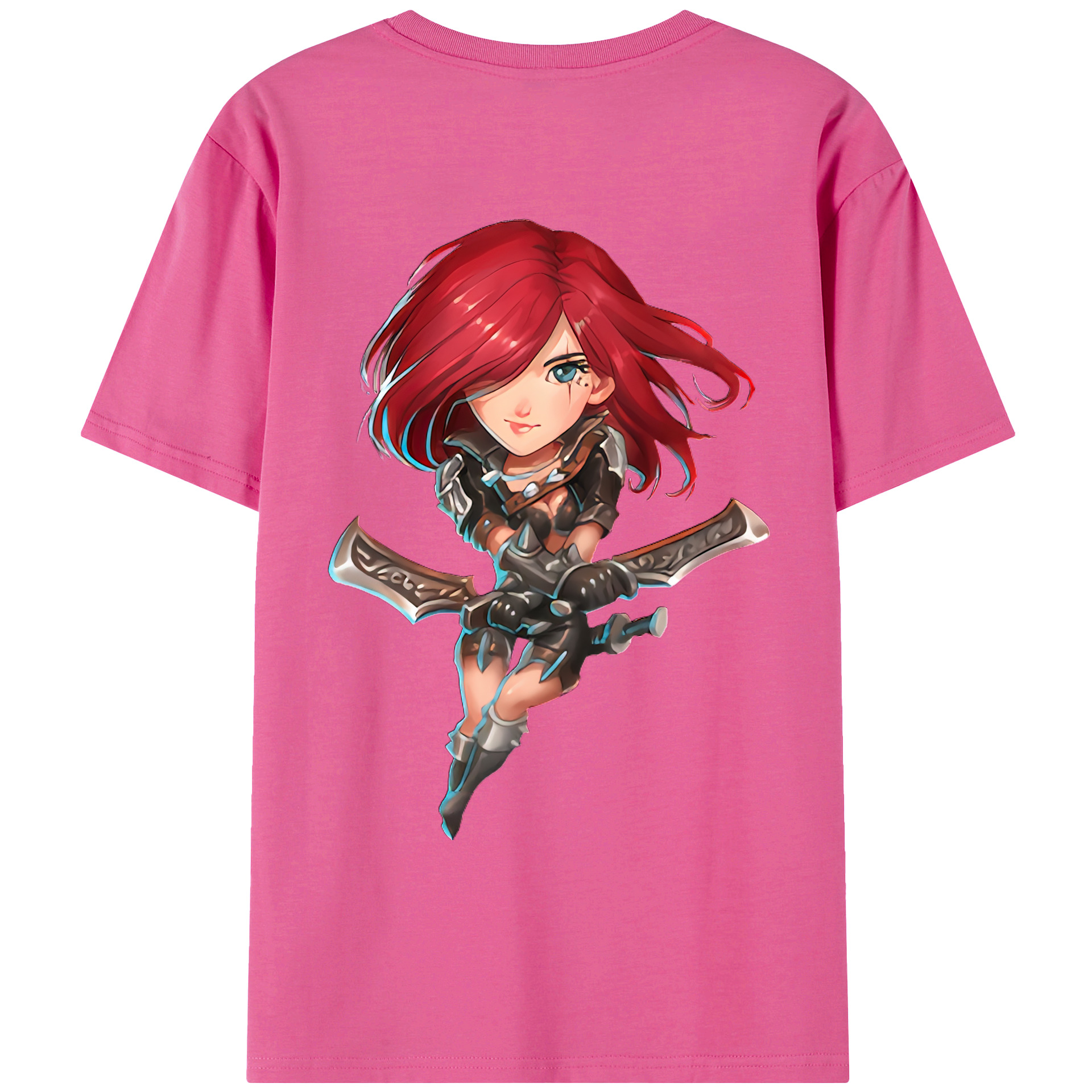 リーグ・オブ・レジェンド League of Legends LOL レディース半袖Tシャツ(バックプリント)