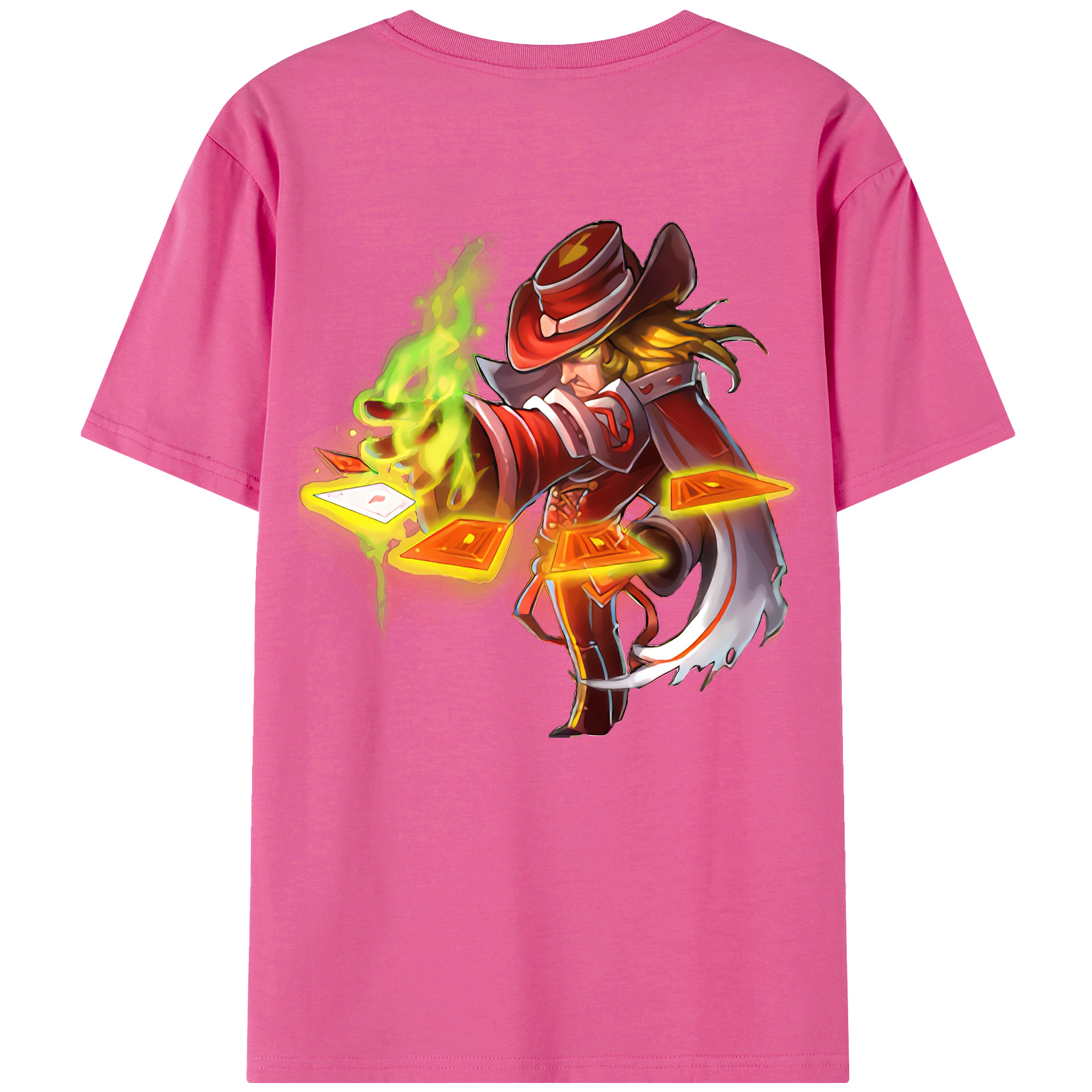 リーグ・オブ・レジェンド League of Legends LOL レディース半袖Tシャツ(バックプリント)