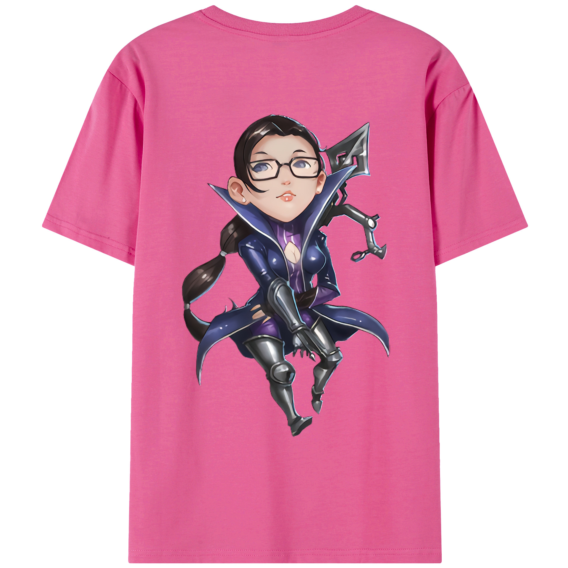 リーグ・オブ・レジェンド League of Legends LOL レディース半袖Tシャツ(バックプリント)