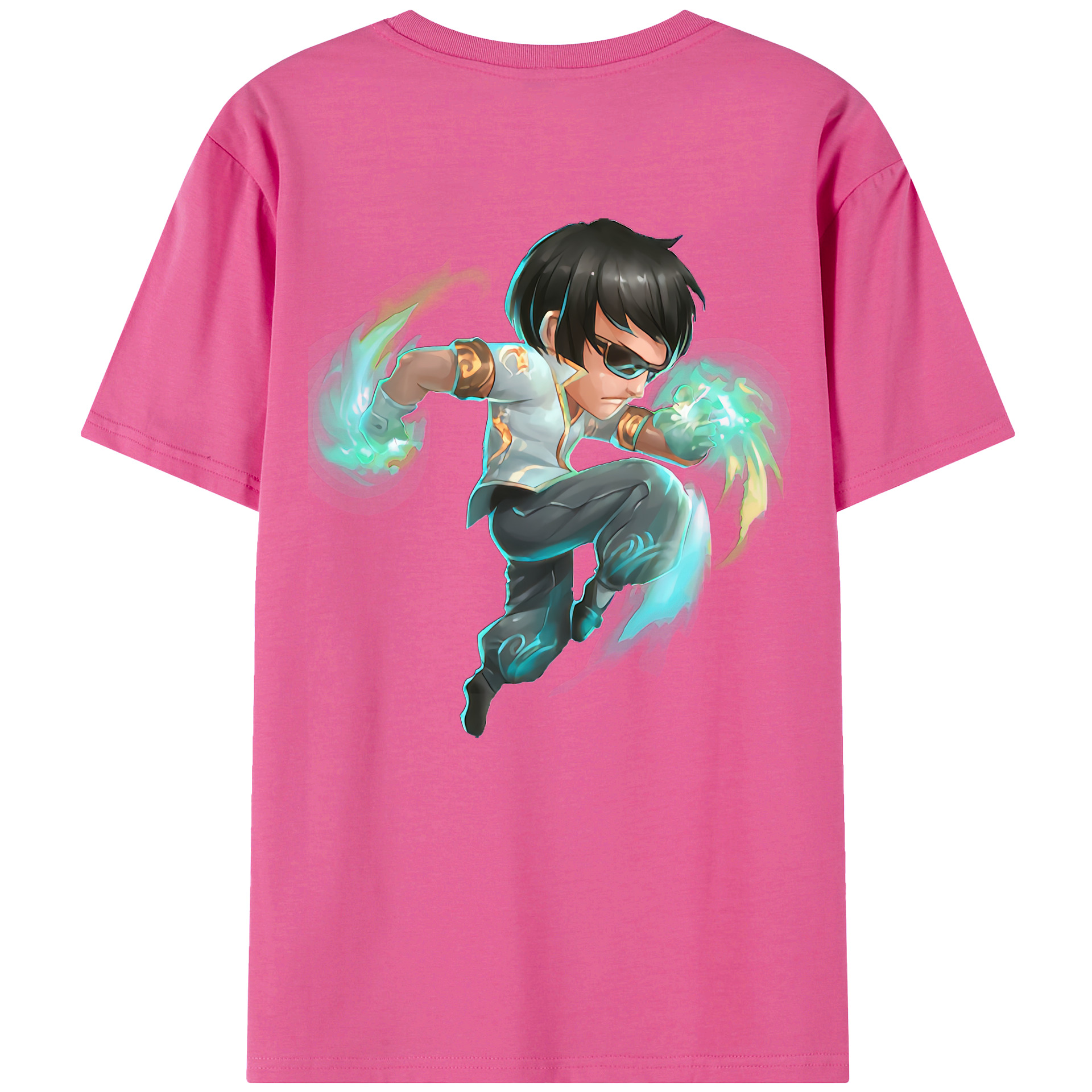リーグ・オブ・レジェンド League of Legends LOL レディース半袖Tシャツ(バックプリント)