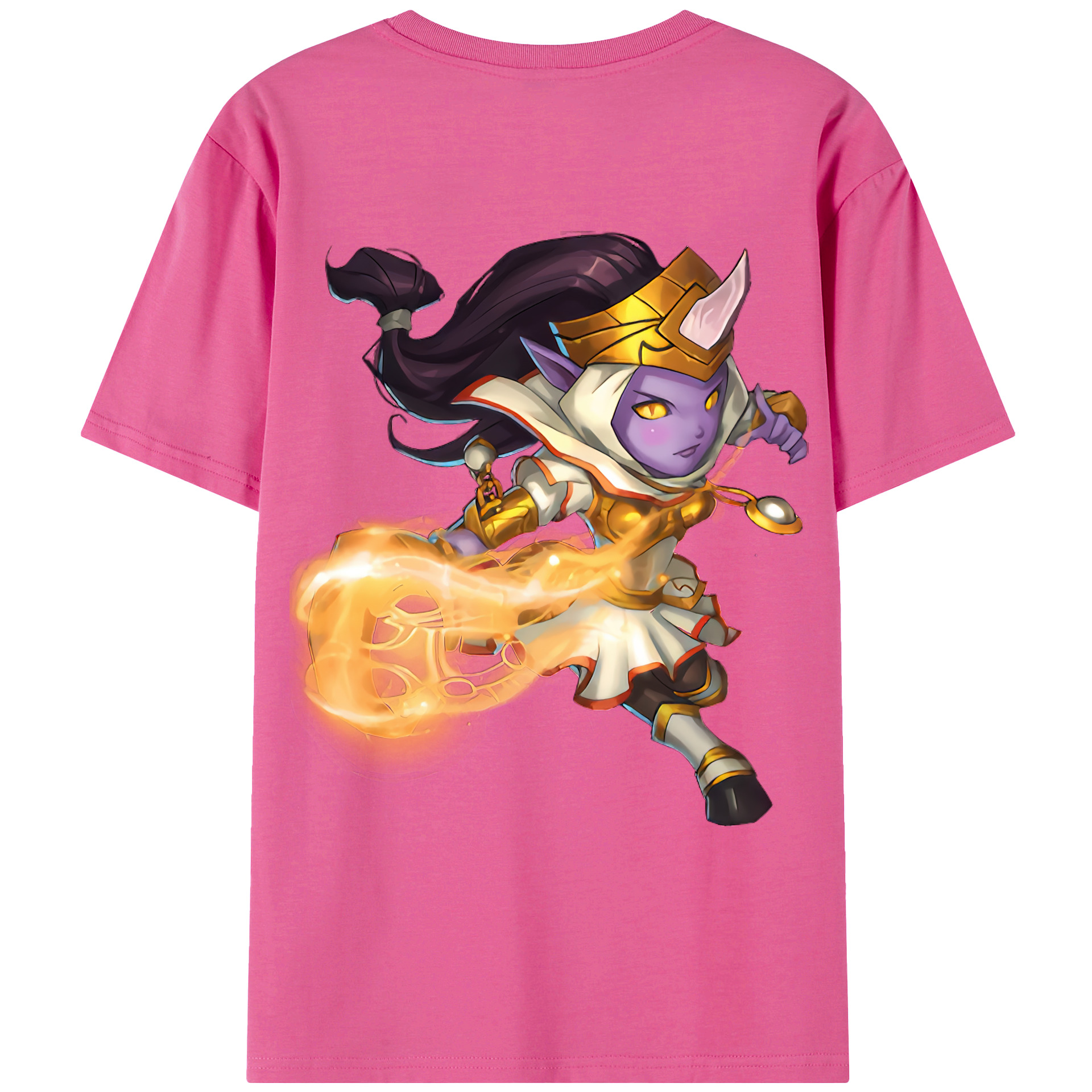 リーグ・オブ・レジェンド League of Legends LOL レディース半袖Tシャツ(バックプリント)