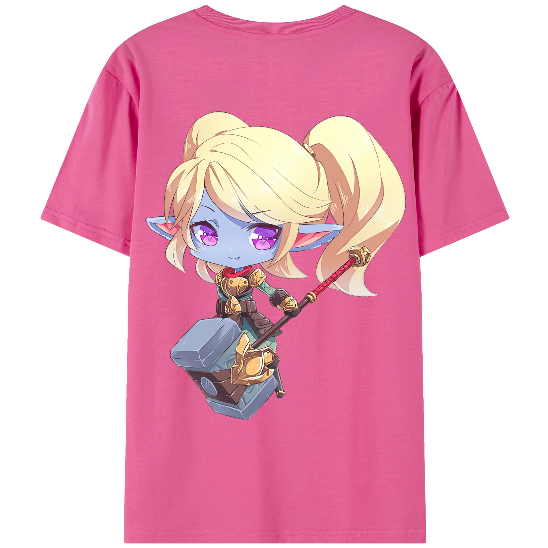 リーグ・オブ・レジェンド League of Legends LOL レディース半袖Tシャツ(バックプリント)