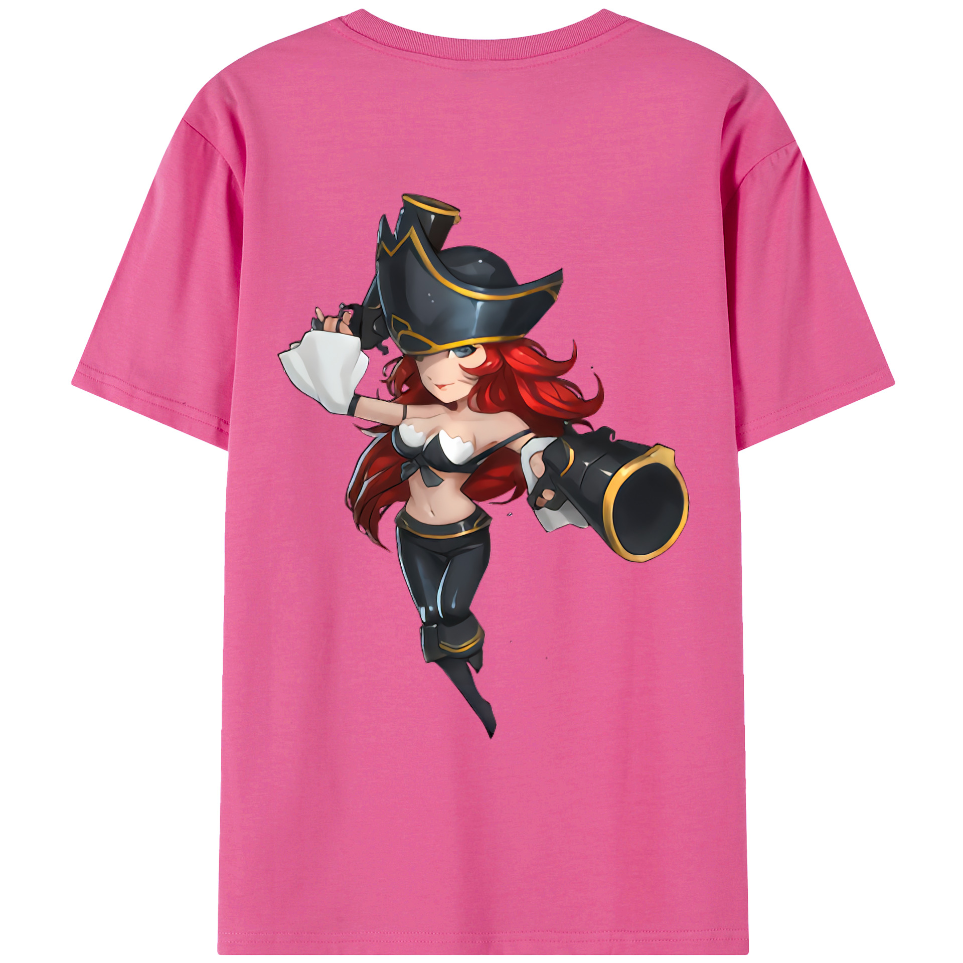 リーグ・オブ・レジェンド League of Legends LOL レディース半袖Tシャツ(バックプリント)