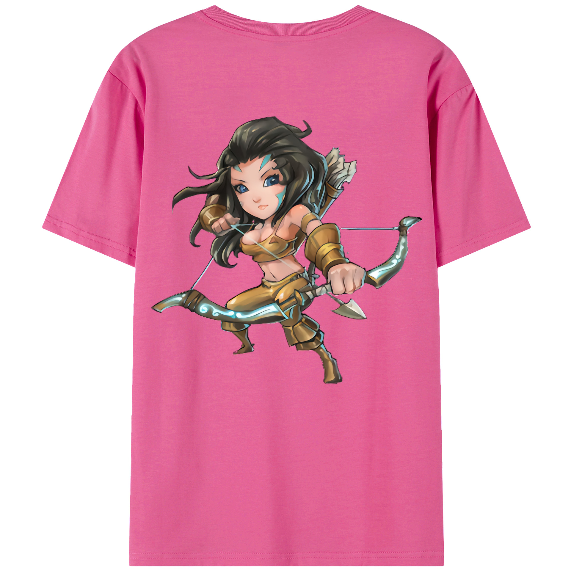 リーグ・オブ・レジェンド League of Legends LOL レディース半袖Tシャツ(バックプリント)