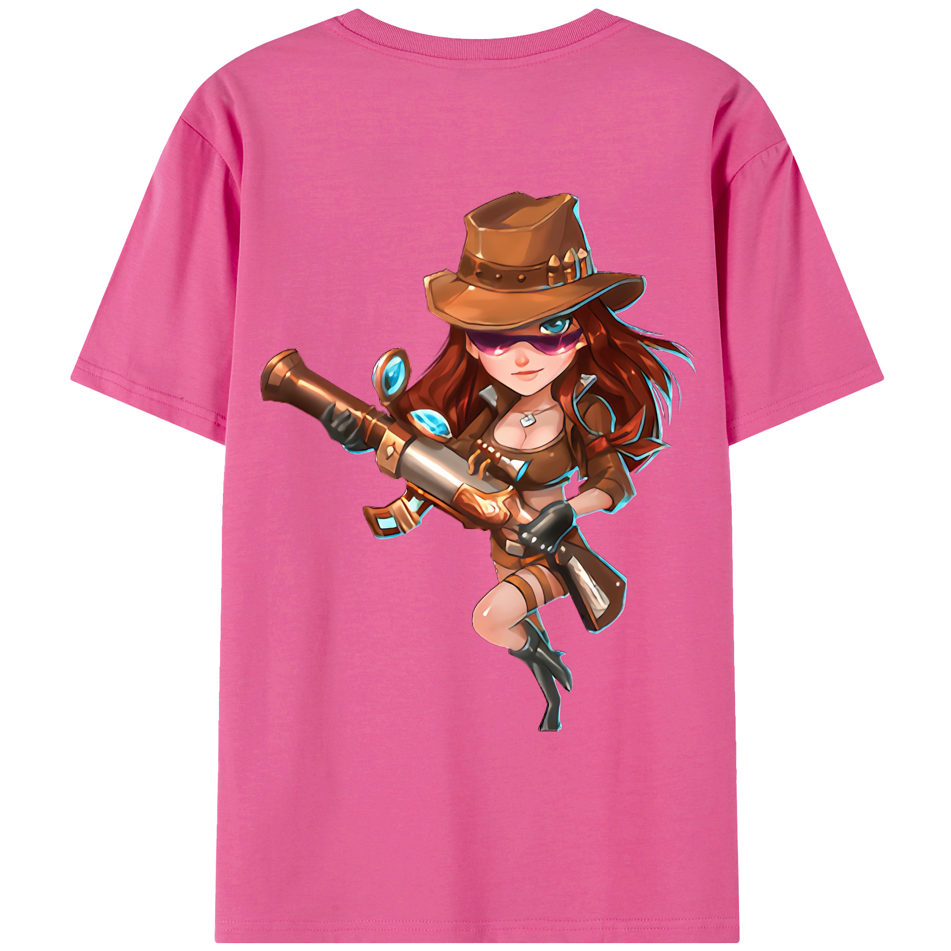 リーグ・オブ・レジェンド League of Legends LOL レディース半袖Tシャツ(バックプリント)