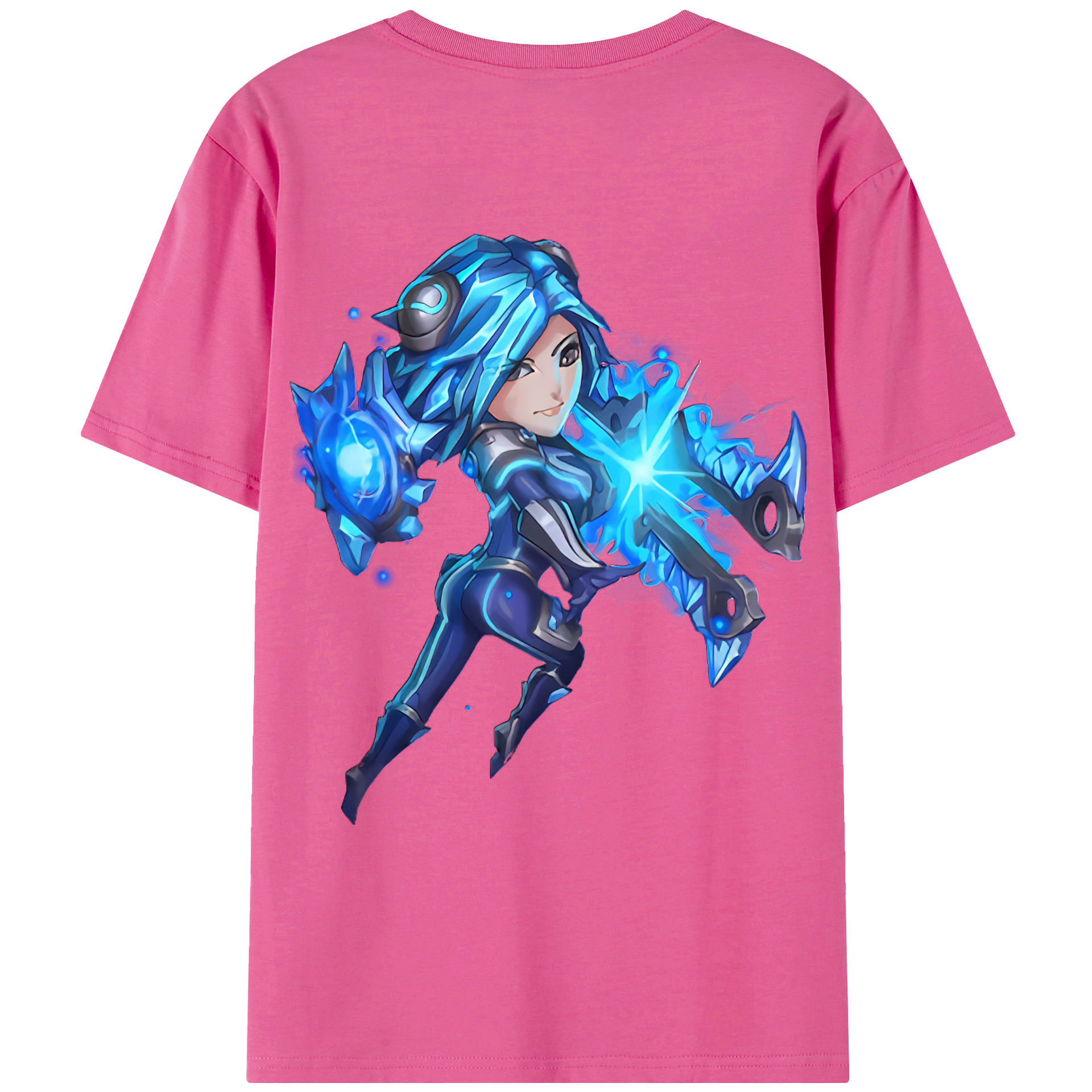 リーグ・オブ・レジェンド League of Legends LOL レディース半袖Tシャツ(バックプリント)