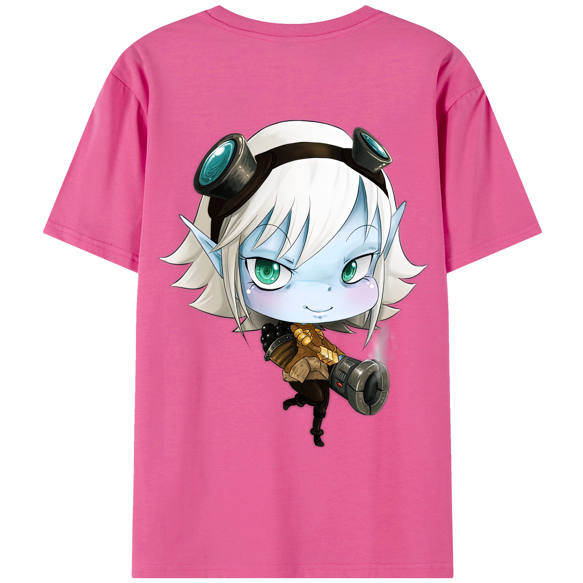 リーグ・オブ・レジェンド League of Legends LOL レディース半袖Tシャツ(バックプリント)