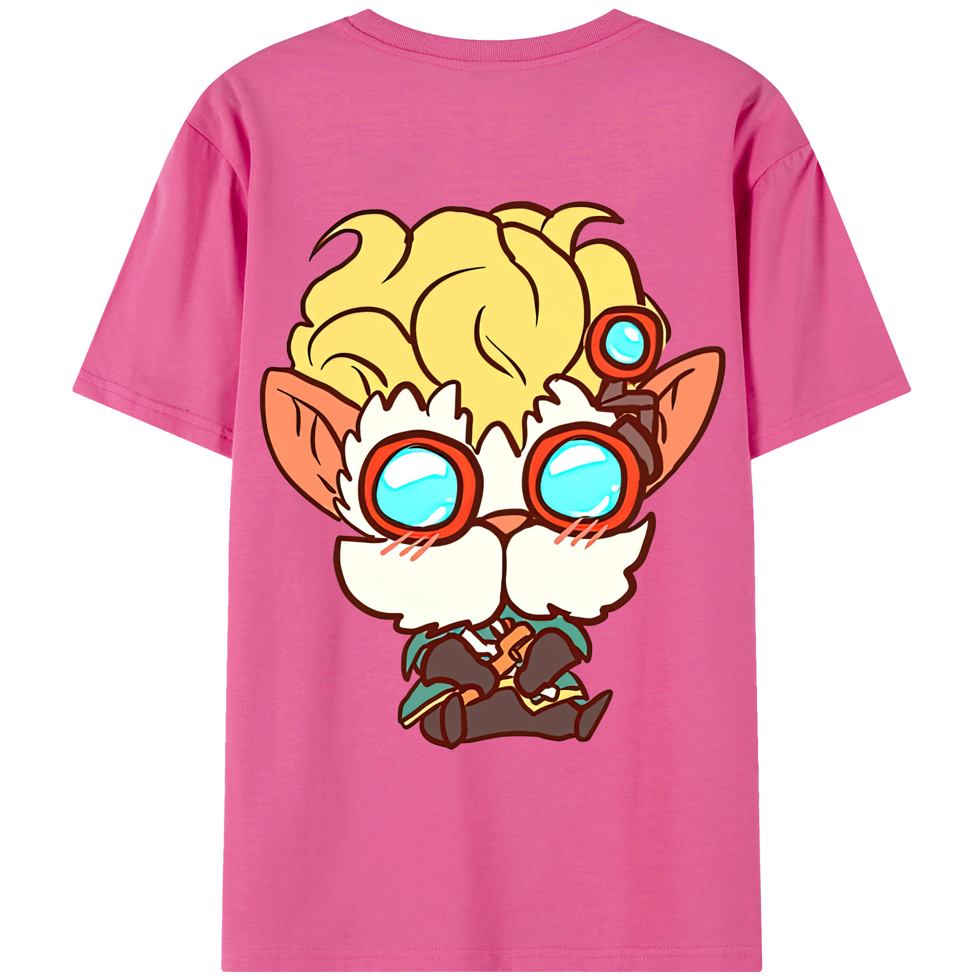 リーグ・オブ・レジェンド League of Legends LOL レディース半袖Tシャツ(バックプリント)