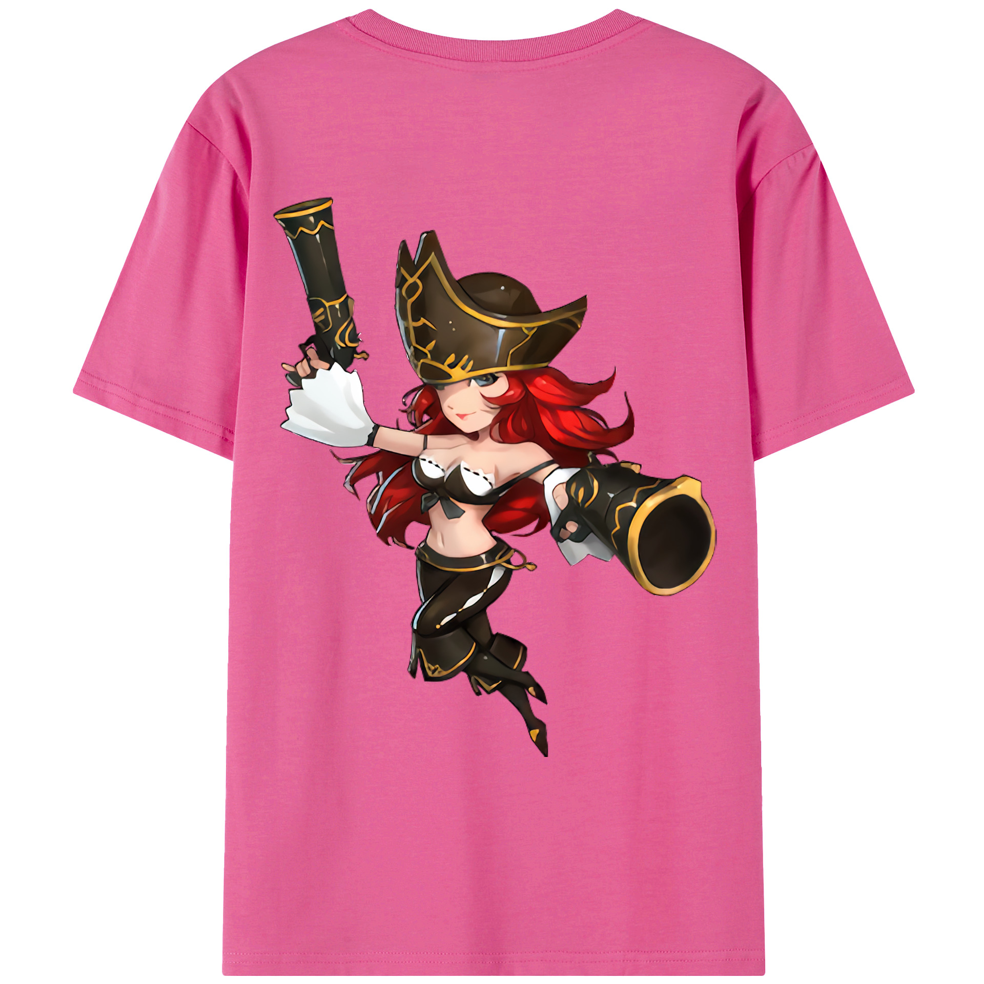 リーグ・オブ・レジェンド League of Legends LOL レディース半袖Tシャツ(バックプリント)