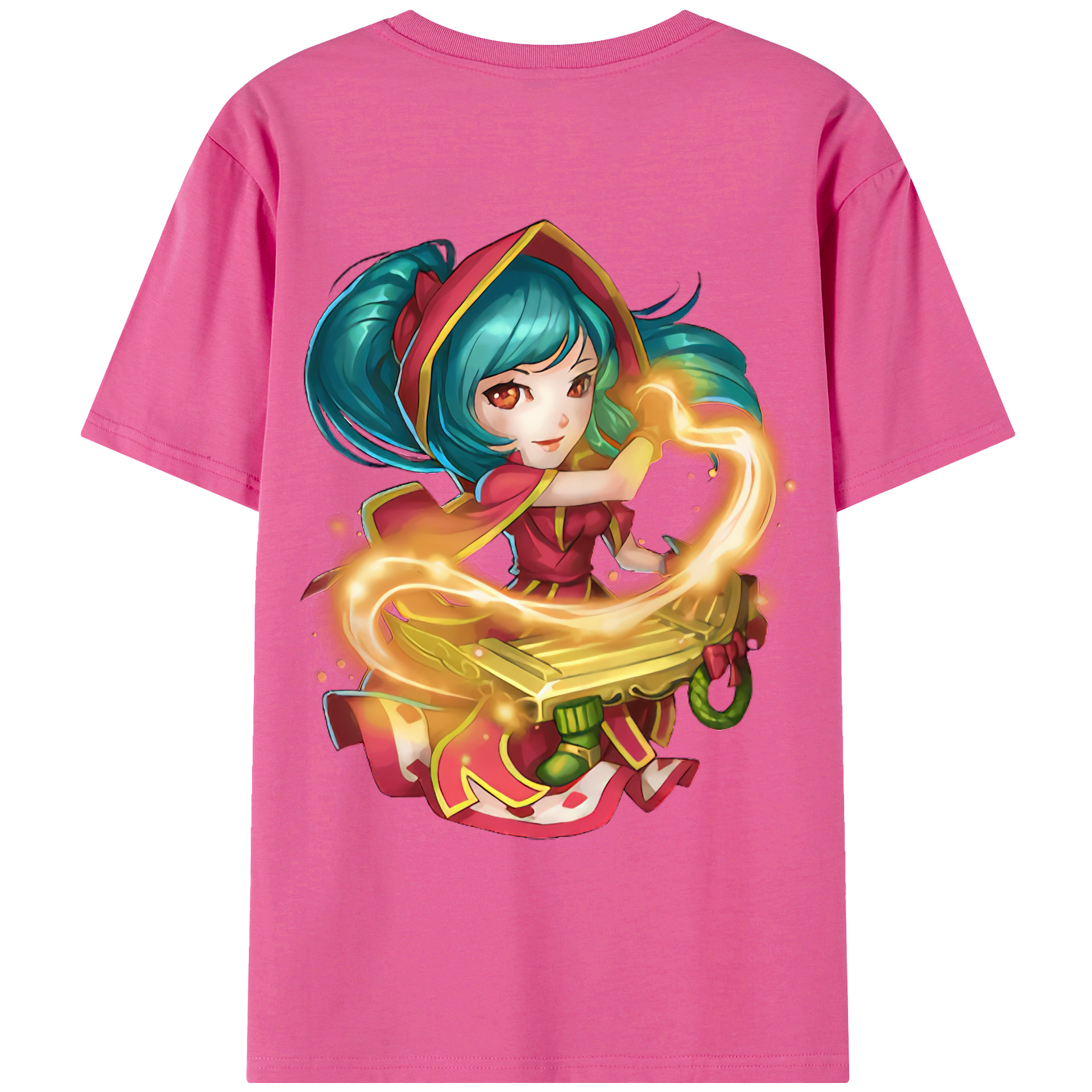 リーグ・オブ・レジェンド League of Legends LOL レディース半袖Tシャツ(バックプリント)