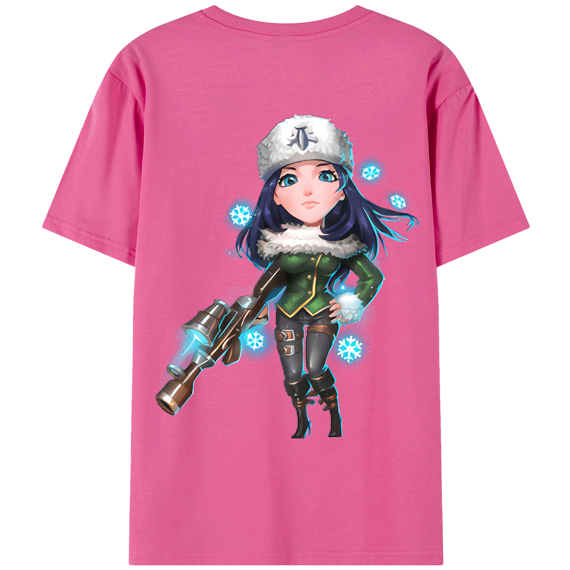 リーグ・オブ・レジェンド League of Legends LOL レディース半袖Tシャツ(バックプリント)