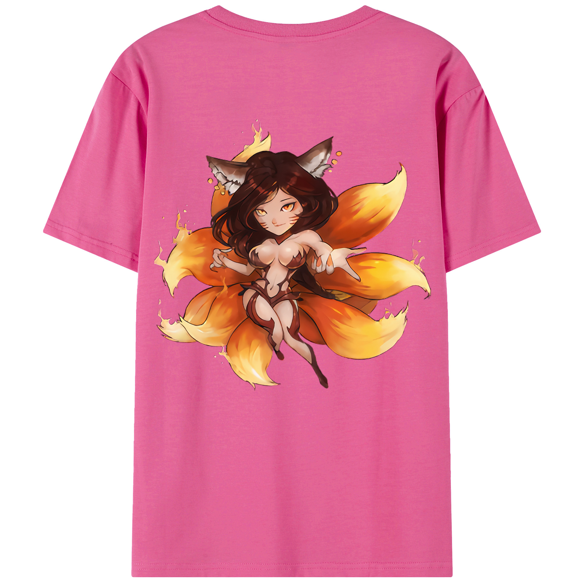 リーグ・オブ・レジェンド League of Legends LOL レディース半袖Tシャツ(バックプリント)