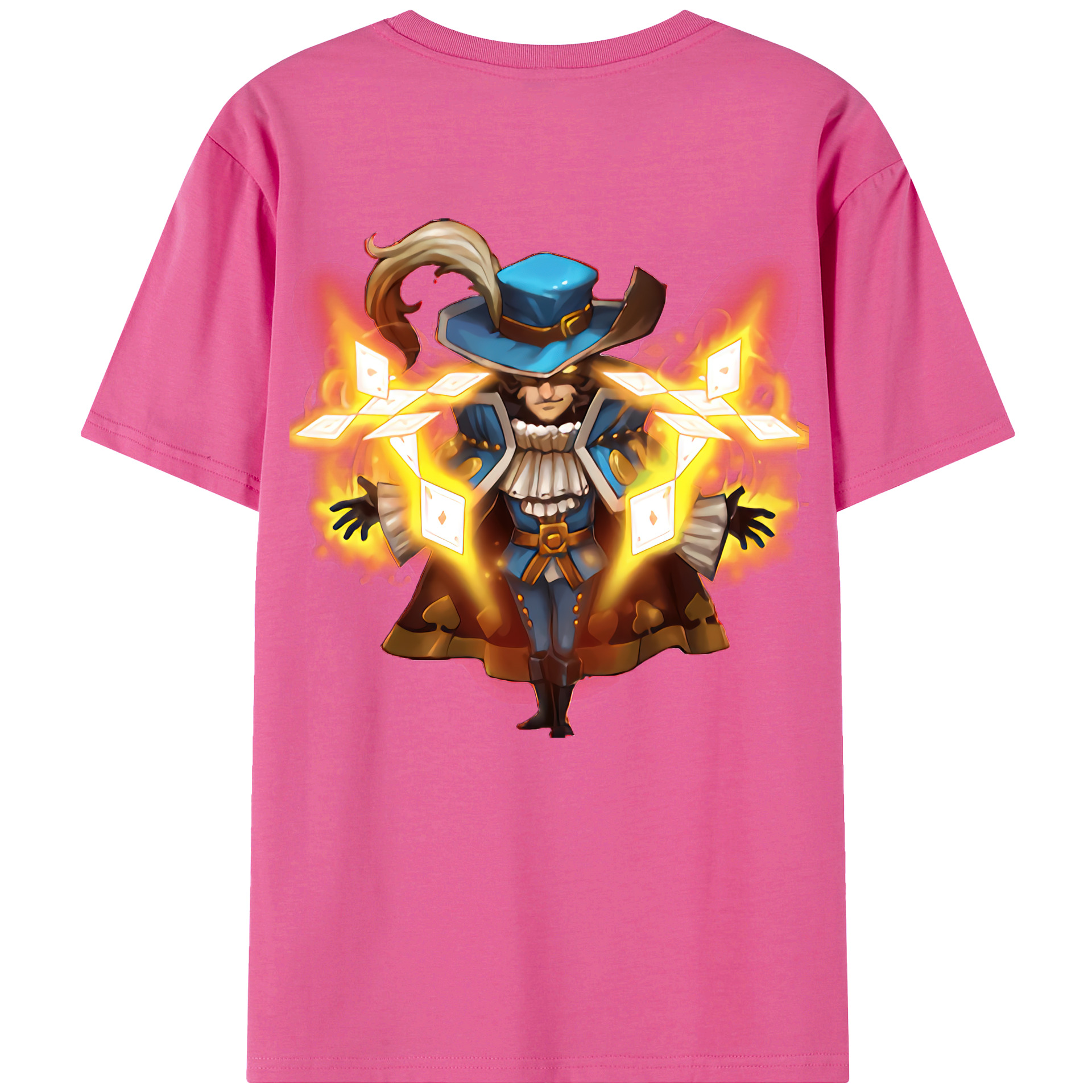 リーグ・オブ・レジェンド League of Legends LOL レディース半袖Tシャツ(バックプリント)