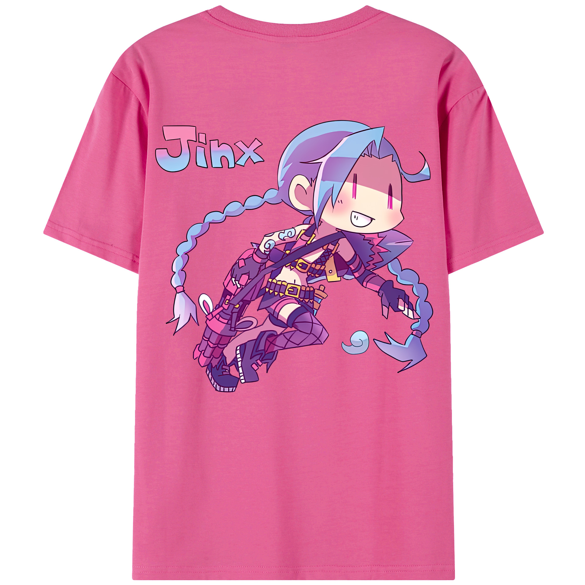 リーグ・オブ・レジェンド League of Legends LOL レディース半袖Tシャツ(バックプリント)