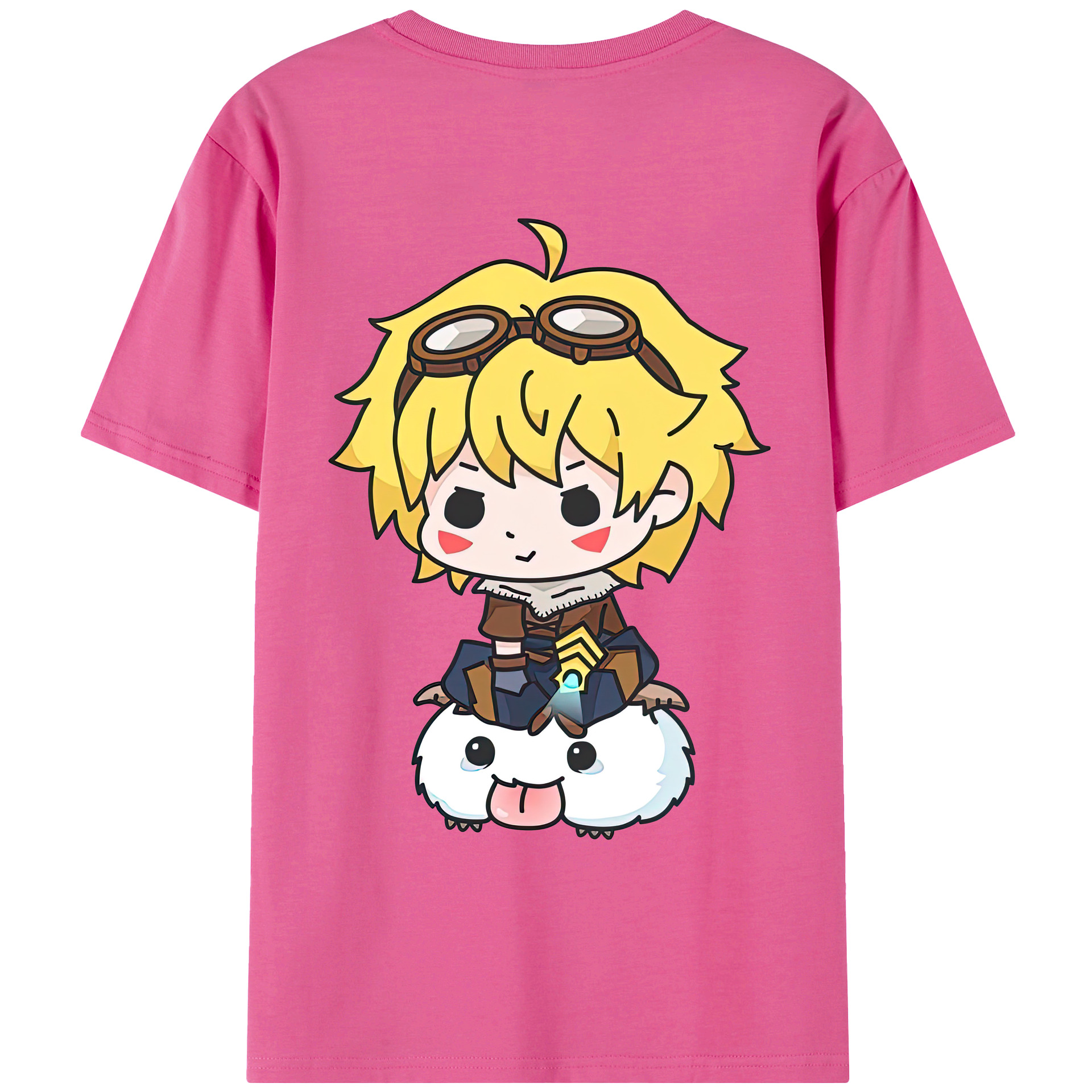 リーグ・オブ・レジェンド League of Legends LOL レディース半袖Tシャツ(バックプリント)