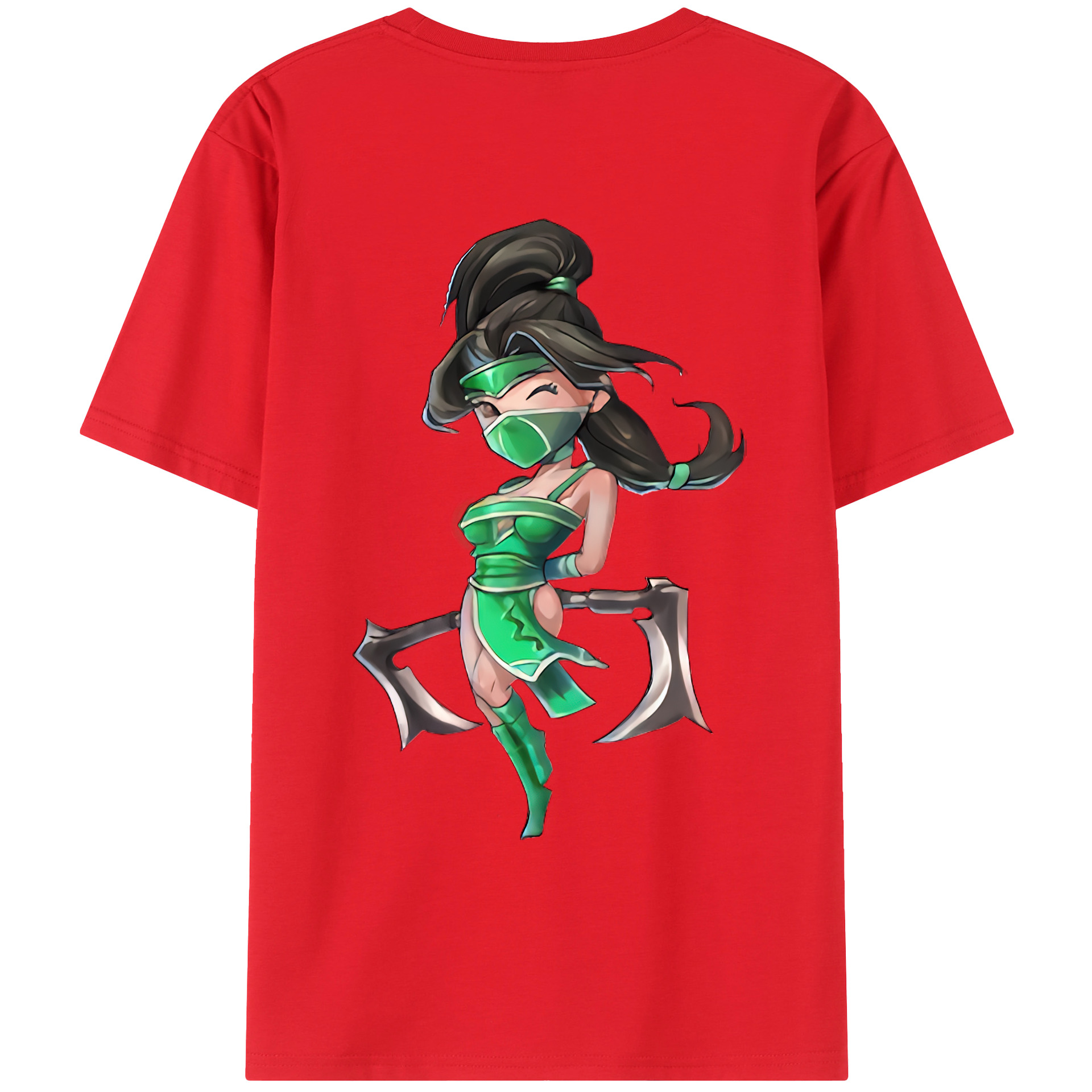 （画像用） リーグ・オブ・レジェンド League of Legends LOL レディース半袖Tシャツ(バックプリント)