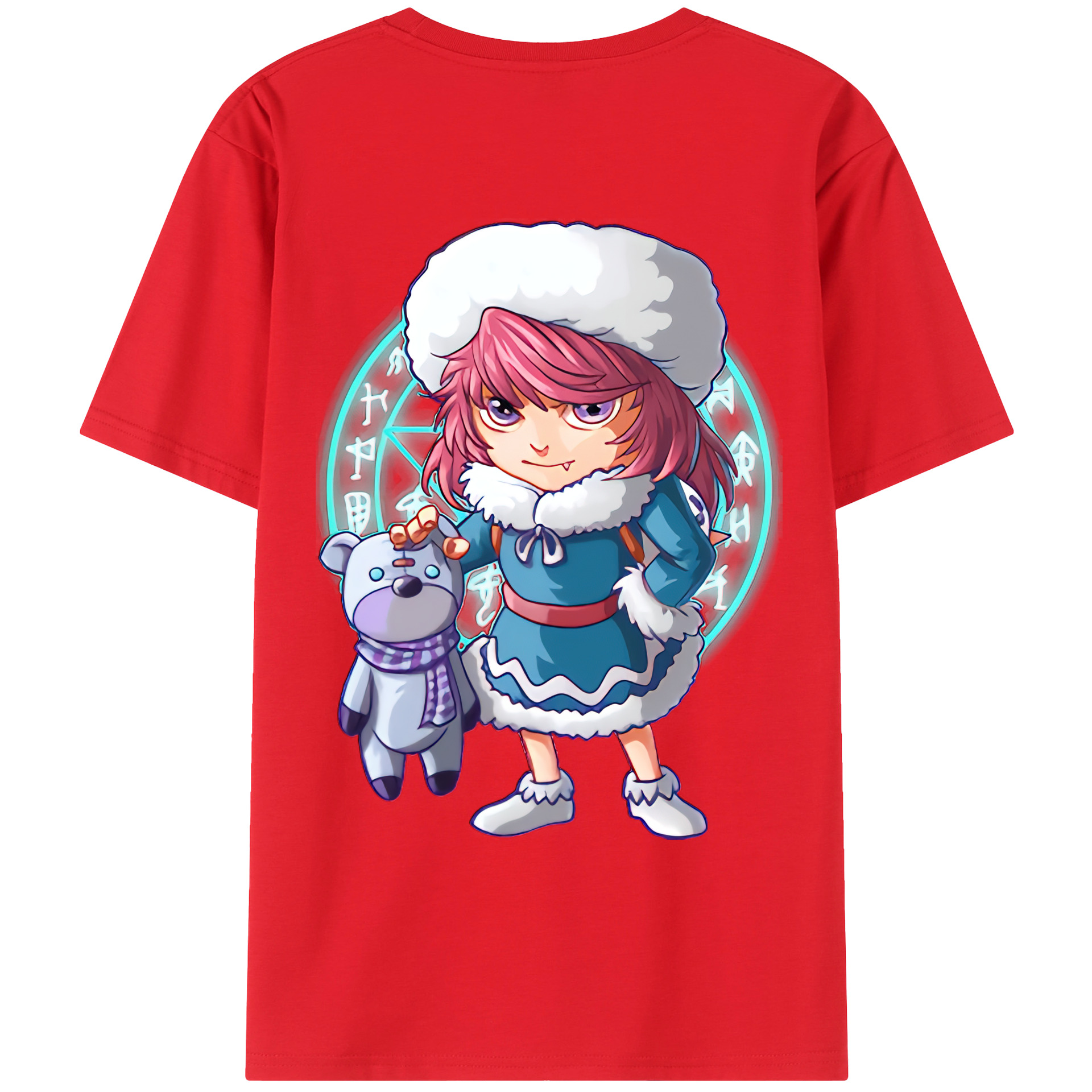 リーグ・オブ・レジェンド League of Legends LOL レディース半袖Tシャツ(バックプリント)