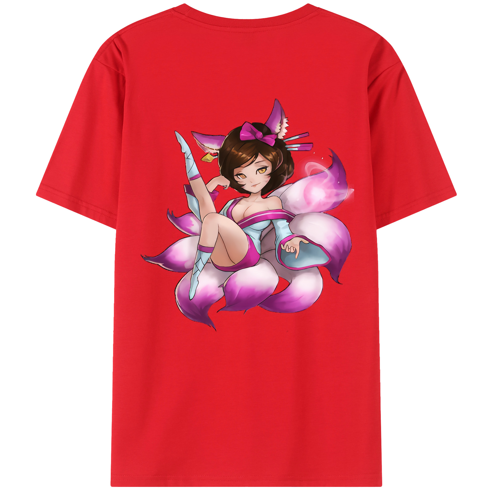リーグ・オブ・レジェンド League of Legends LOL レディース半袖Tシャツ(バックプリント)